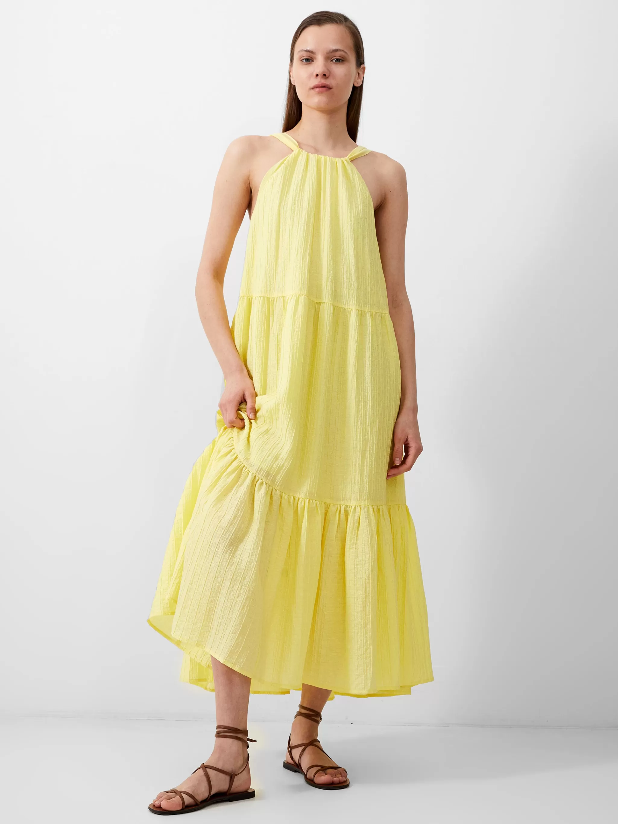 French Connection Maxi Dresses^Aleska Textured Midaxi Dress