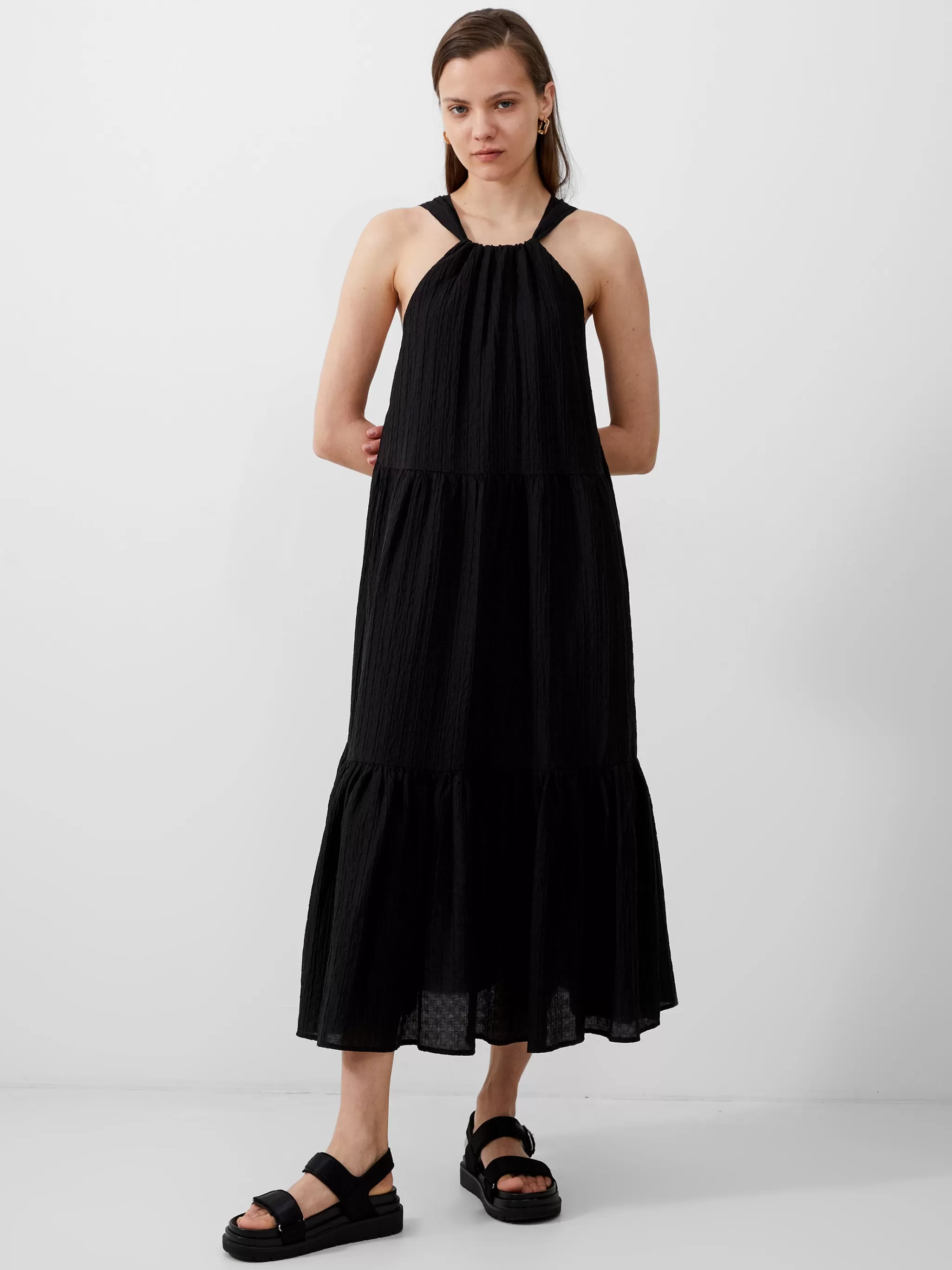 French Connection Maxi Dresses^Aleska Textured Midaxi Dress