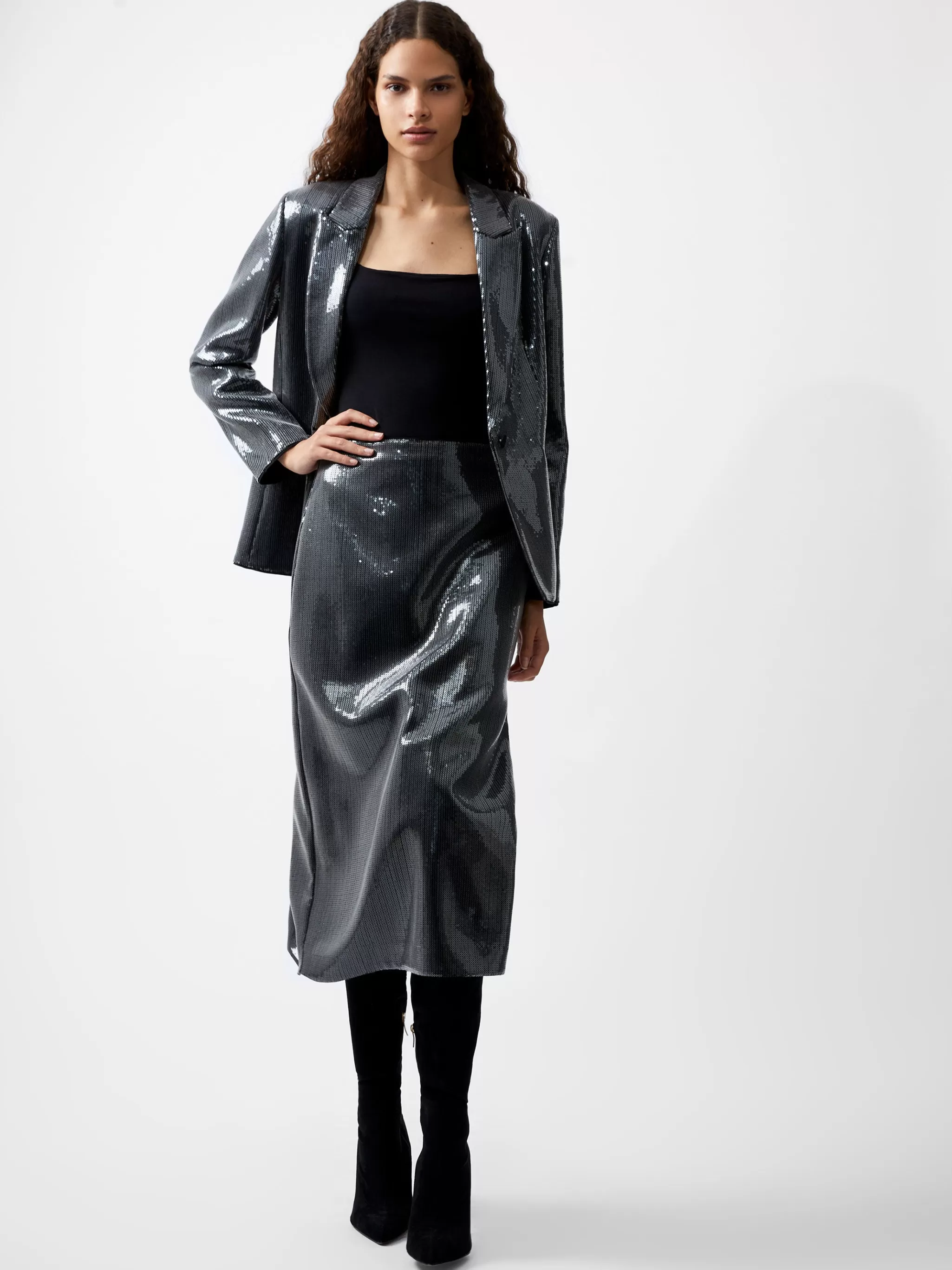 Women French Connection Coats & Jackets | Co-Ords^Amy Sequin Blazer