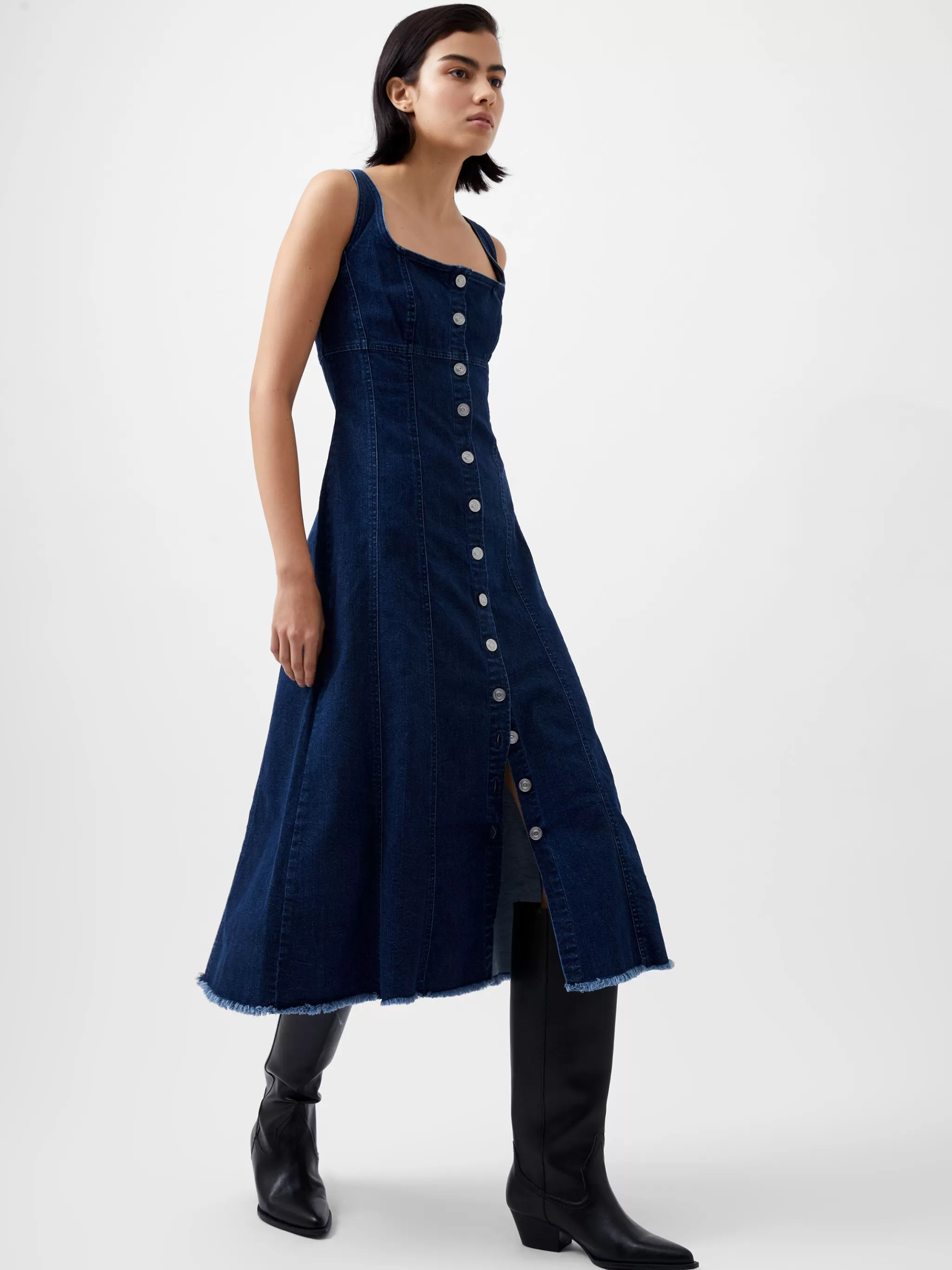 French Connection Dresses | Midi Dresses^Arywode Denim Dress