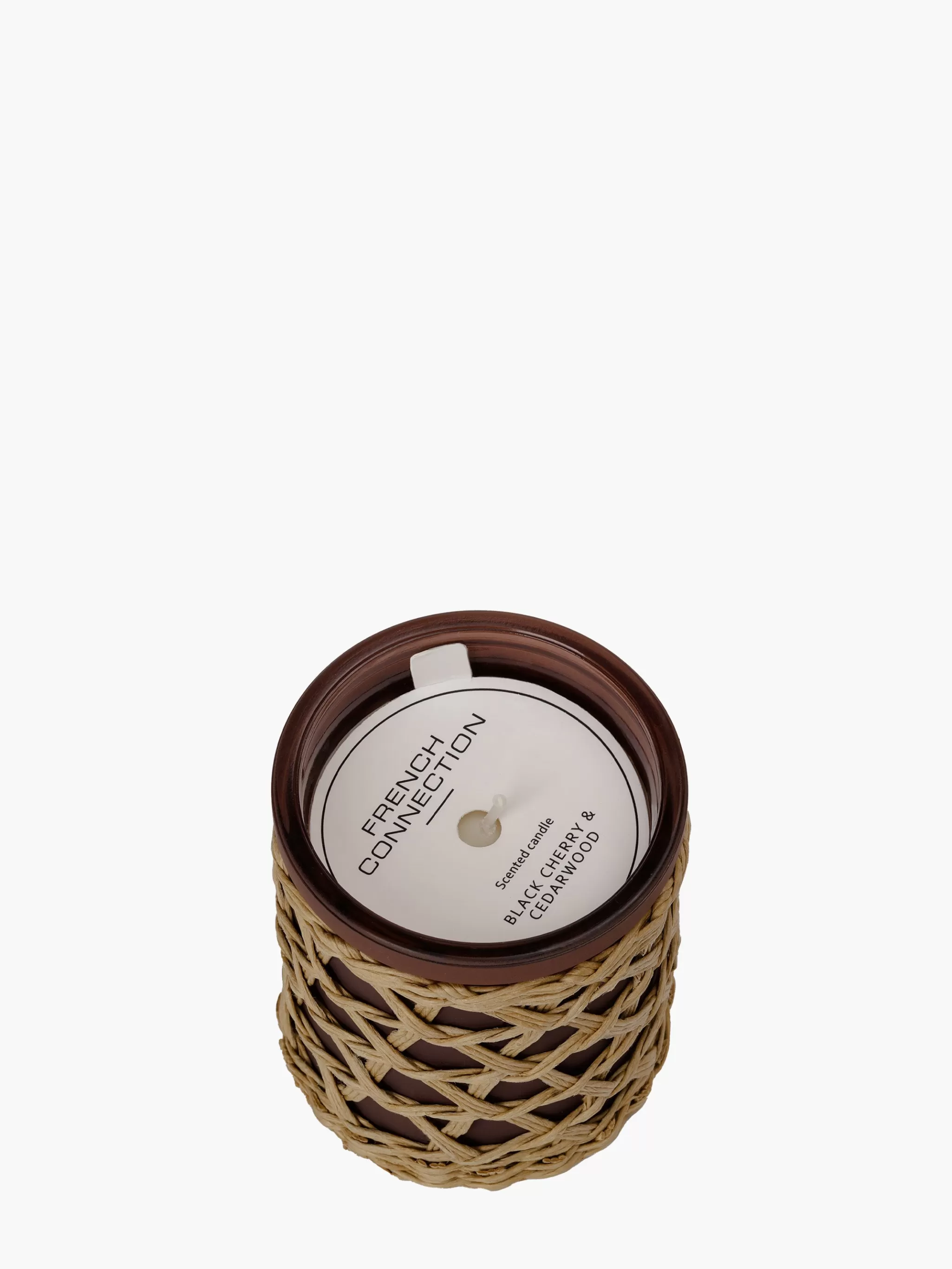 French Connection Home Accessories^Black Cherry & Cedarwood Artisan 200g Candle