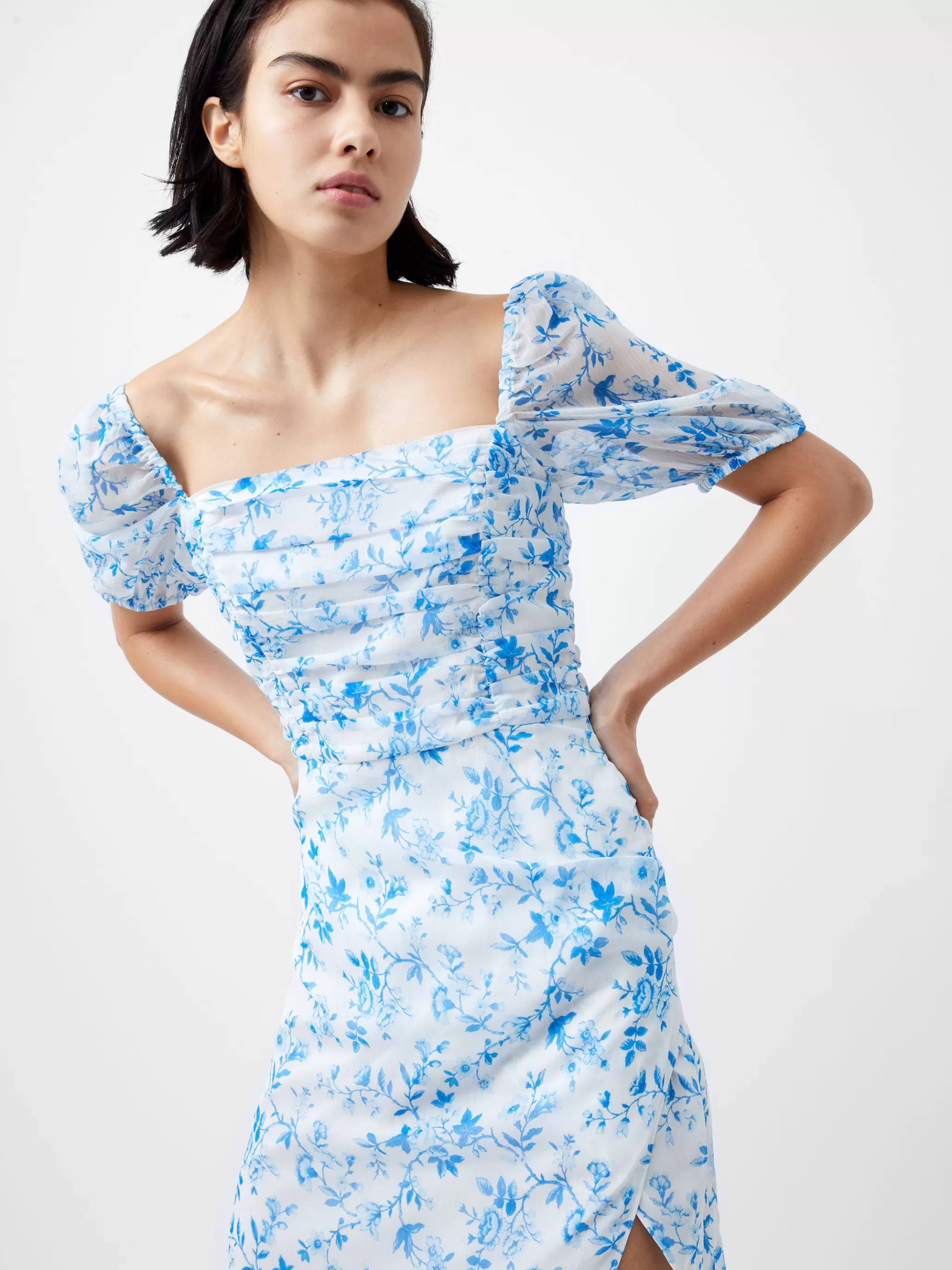 French Connection Party Dresses^Catrina Crinkle Ruched Dress