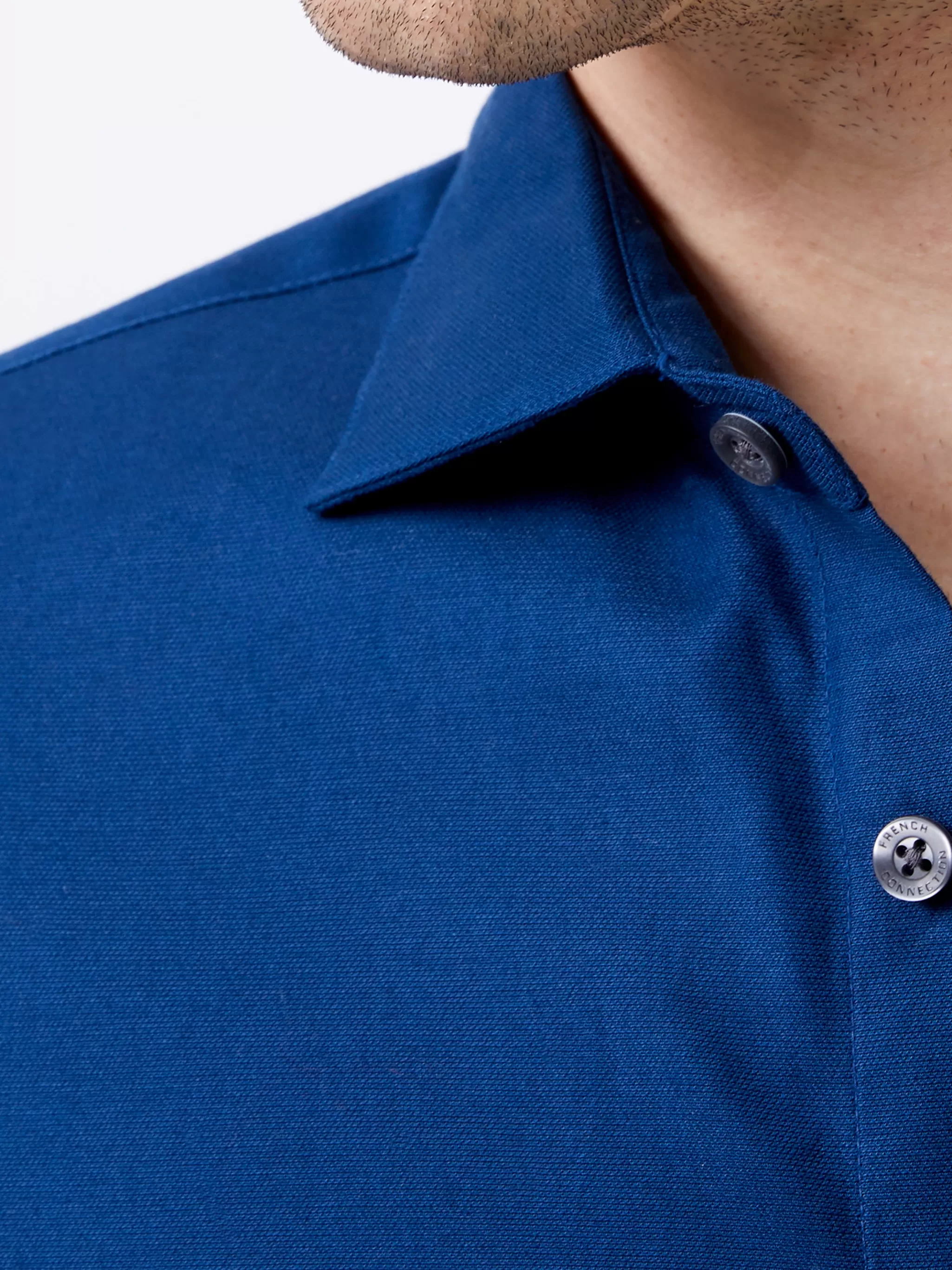 French Connection Shirts^Cutaway Collar Stretch Shirt