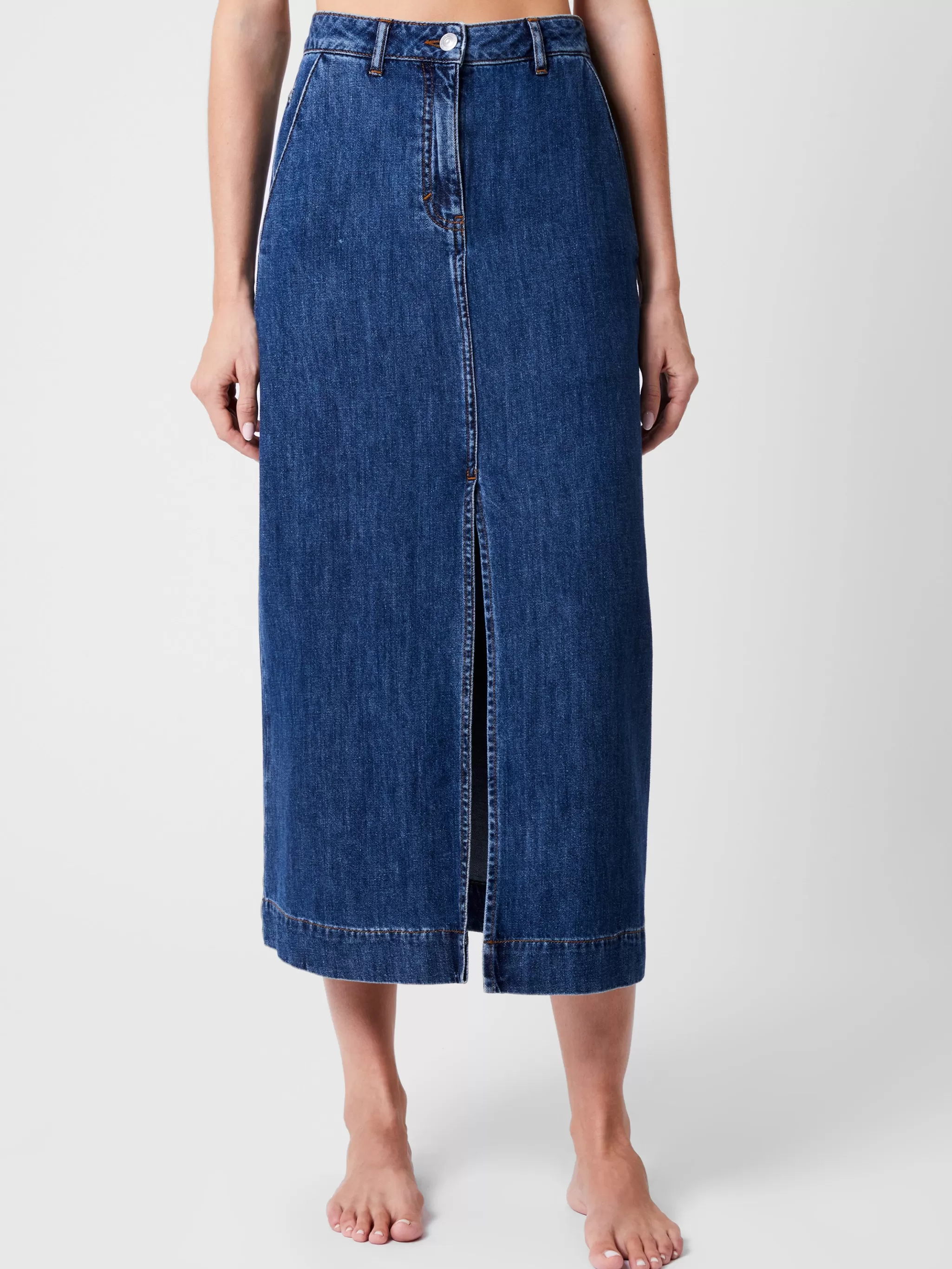 French Connection Skirts & Shorts | Skirts^Denver Denim Midaxi Skirt