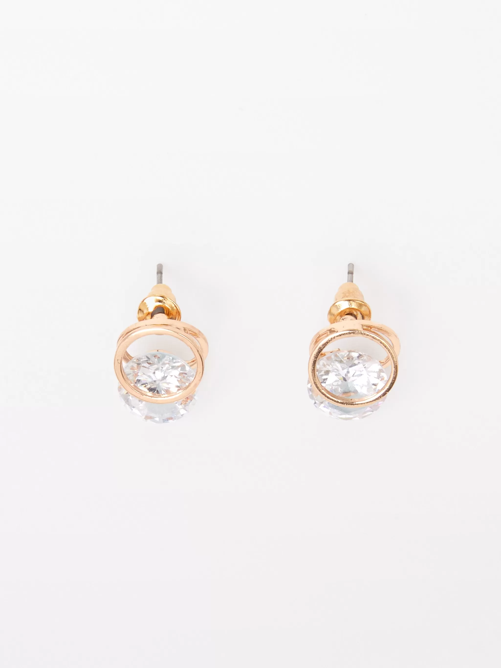 Women French Connection Jewellery | Jewellery^Diamante Huggie Stud Earrings