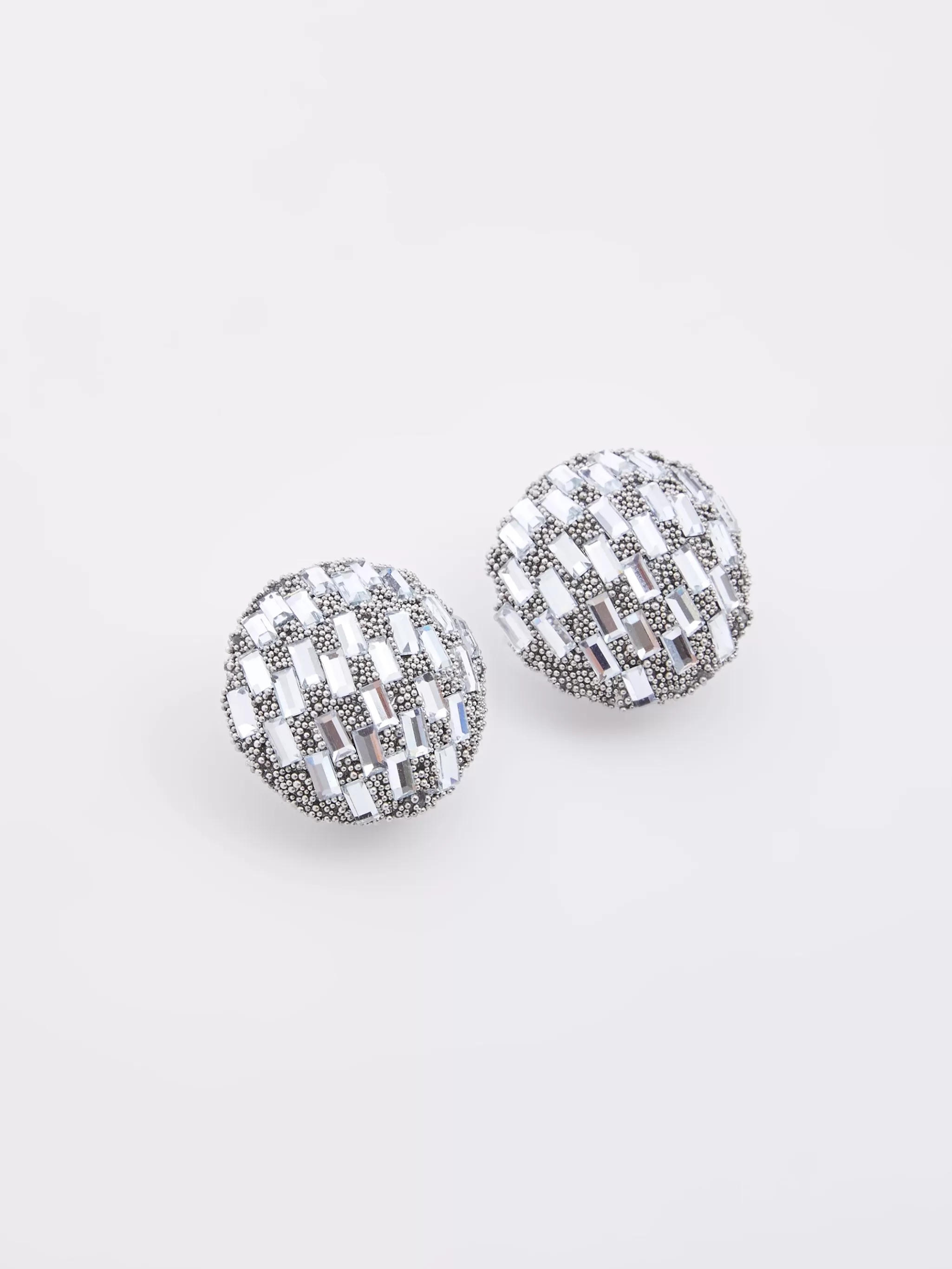 Women French Connection Jewellery | Jewellery^Disco Ball Stud Earrings