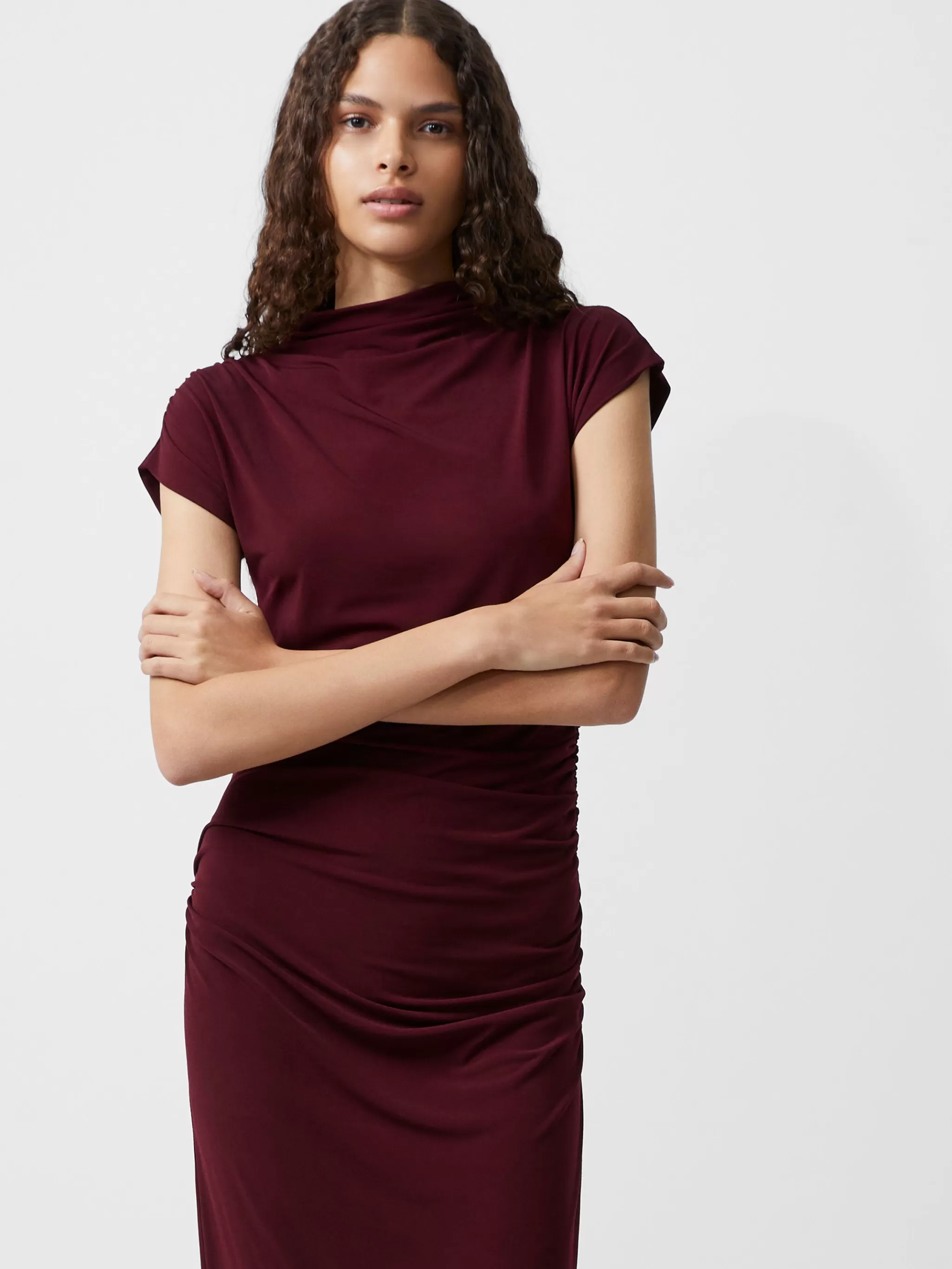 French Connection Dresses | Maxi Dresses^Draped Samira Mock Neck Dress