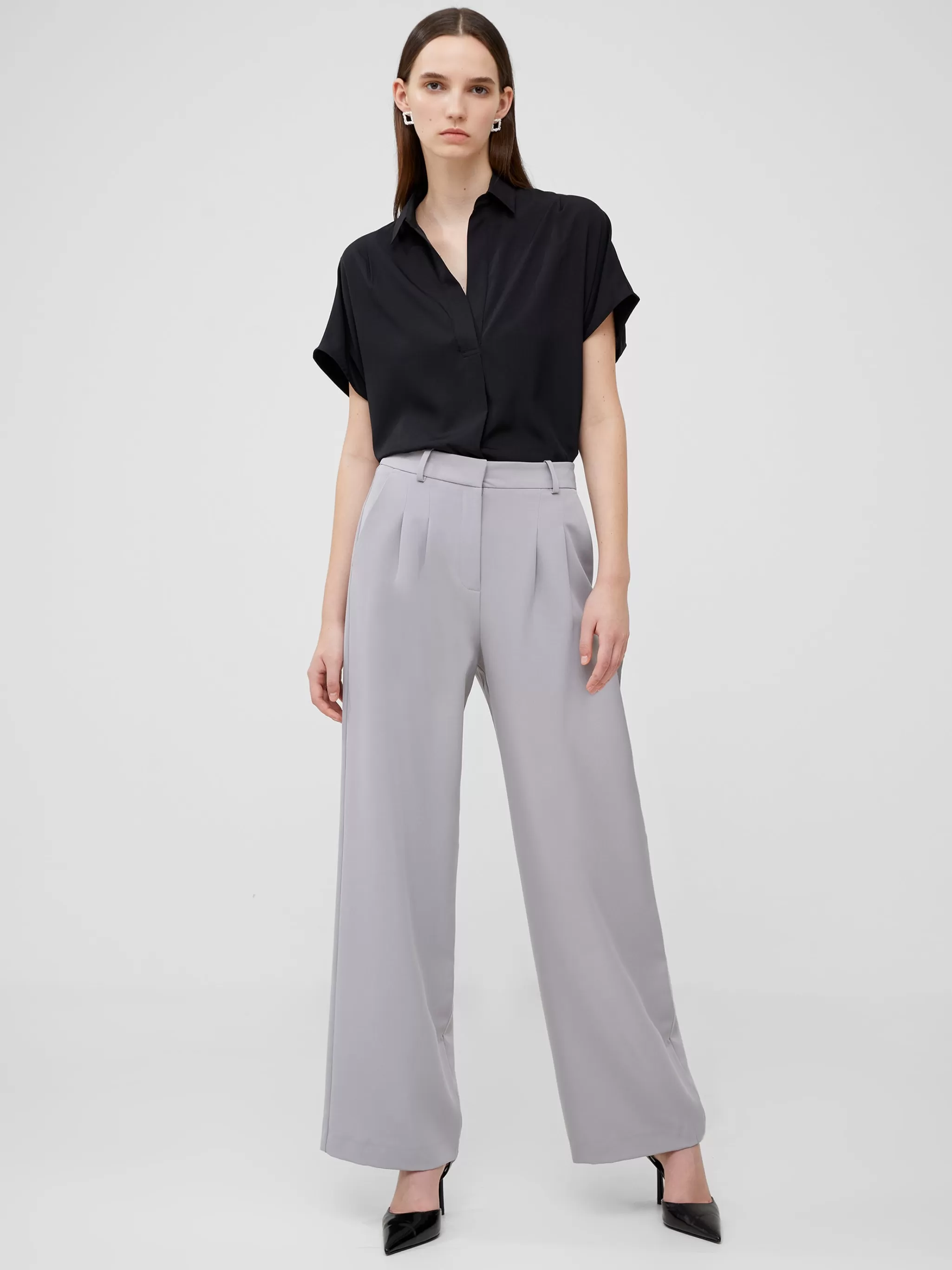 Women French Connection Trousers | Suits^Echo Crepe Trousers