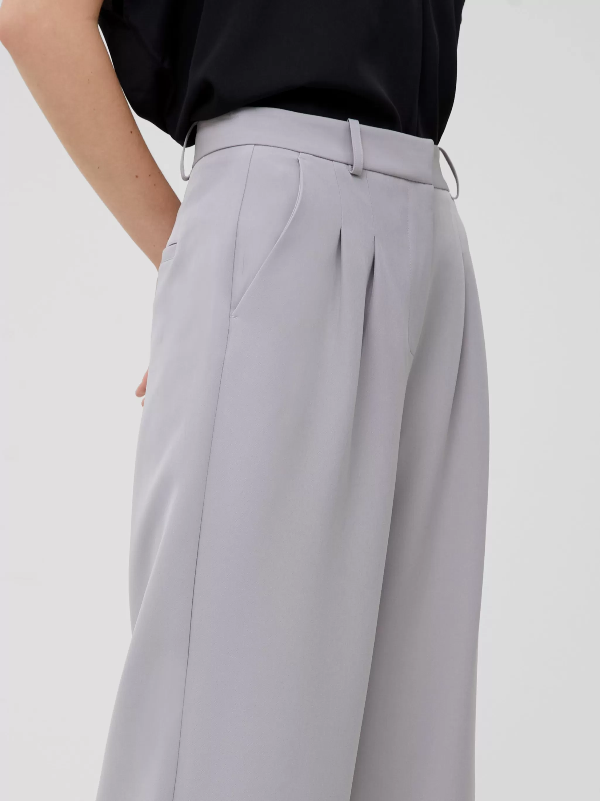 Women French Connection Trousers | Suits^Echo Crepe Trousers