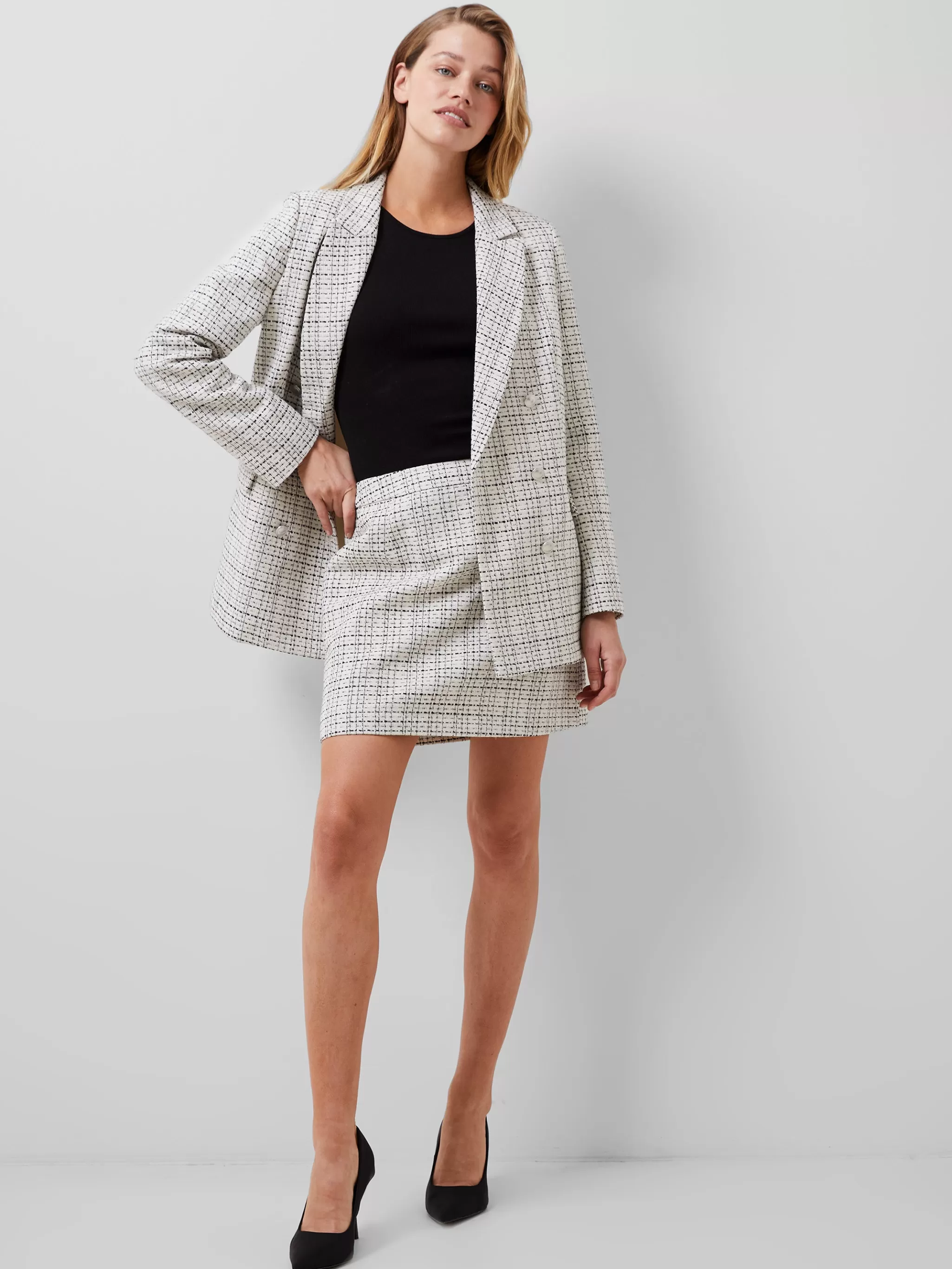 Women French Connection Co-Ords | Suits^Effie Boucle Mini Skirt