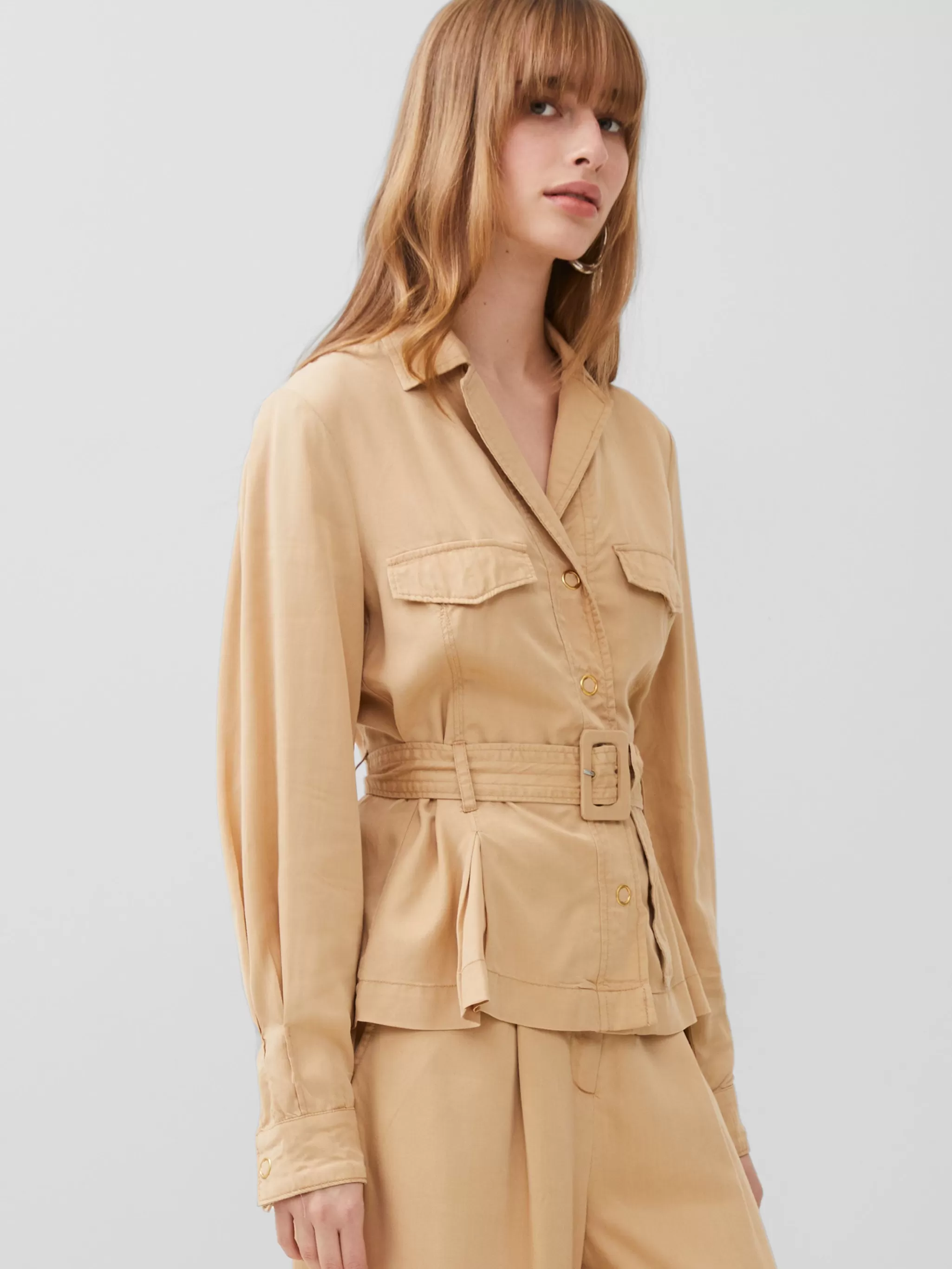 French Connection Co-Ords^Elkie Twill Belted Jacket