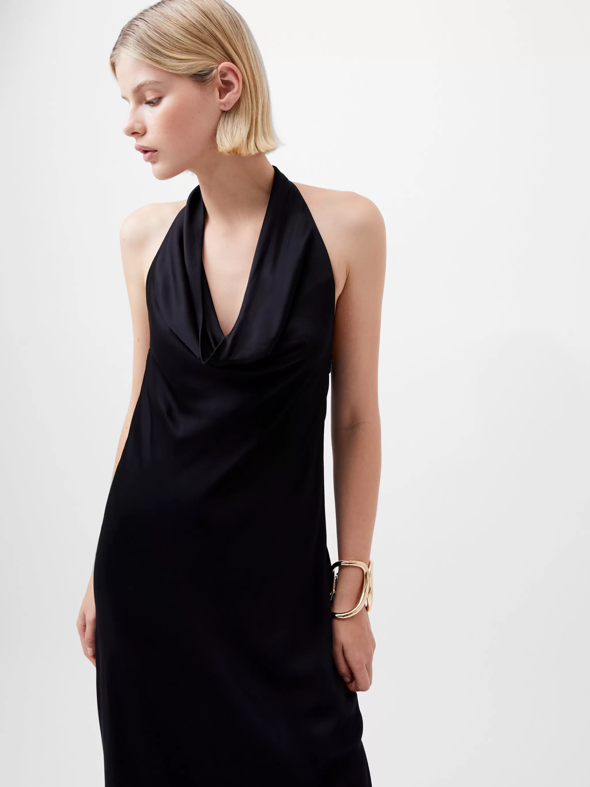 French Connection Dresses | Maxi Dresses^Ennis Eco Satin Halterneck Midi Dress