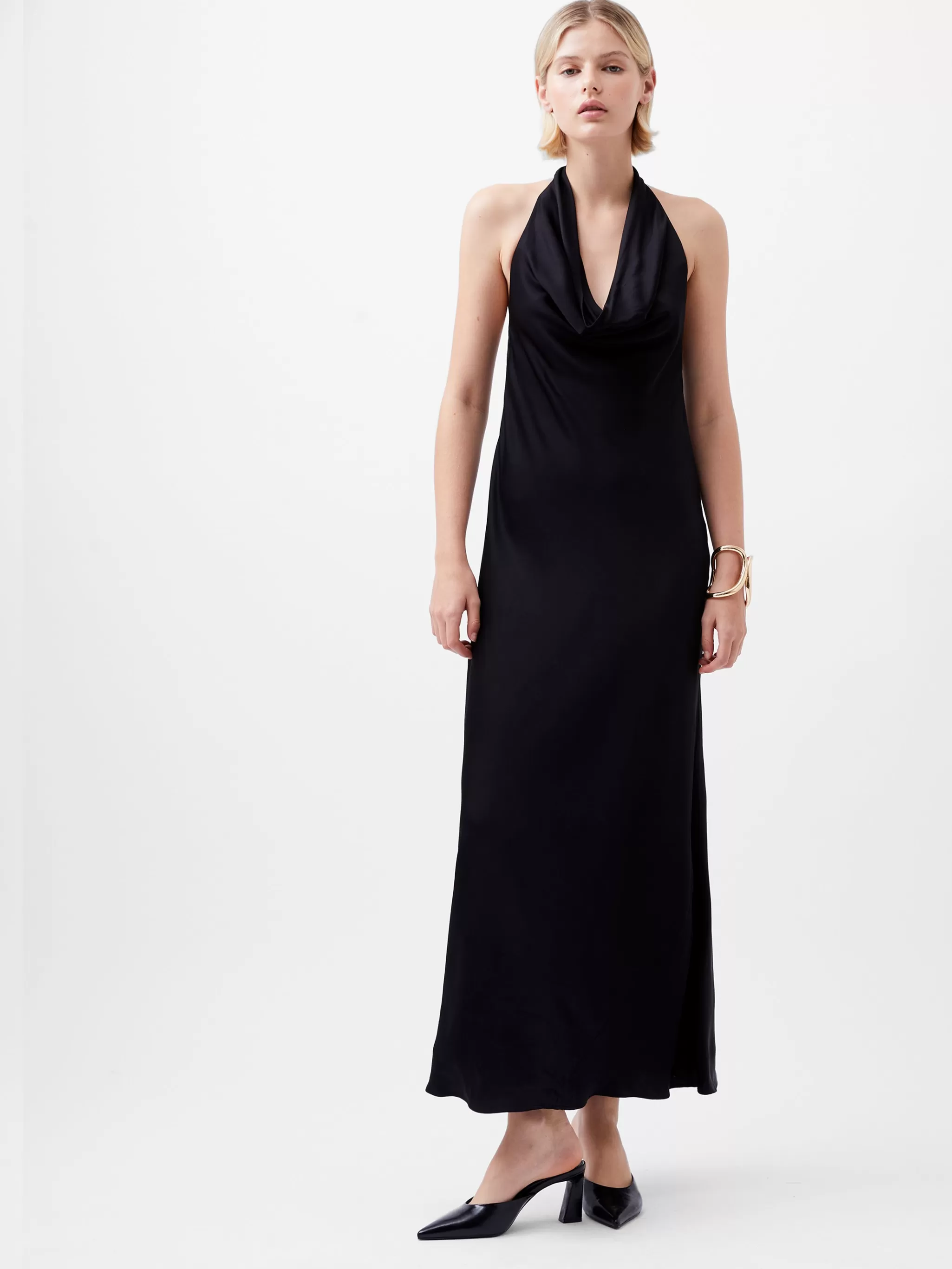 French Connection Dresses | Maxi Dresses^Ennis Eco Satin Halterneck Midi Dress