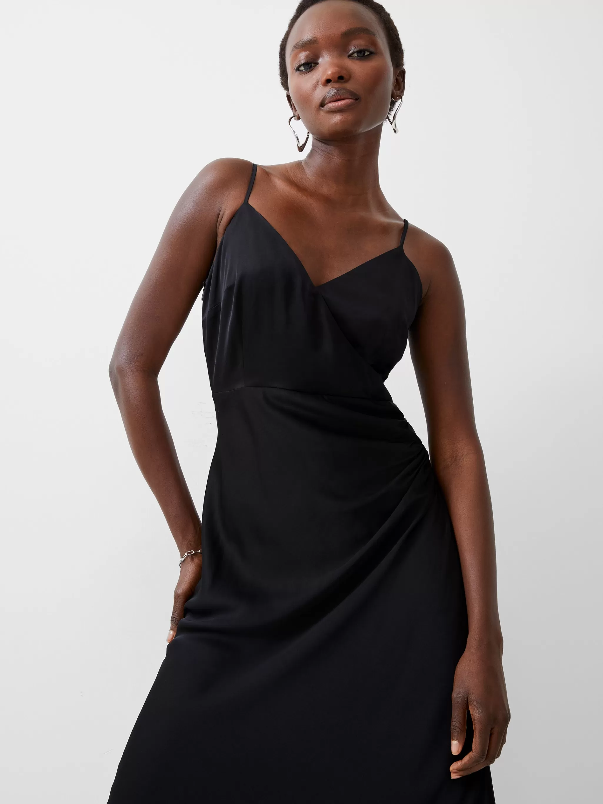 French Connection Party Dresses^Ennis Eco Satin Slip Midi Dress