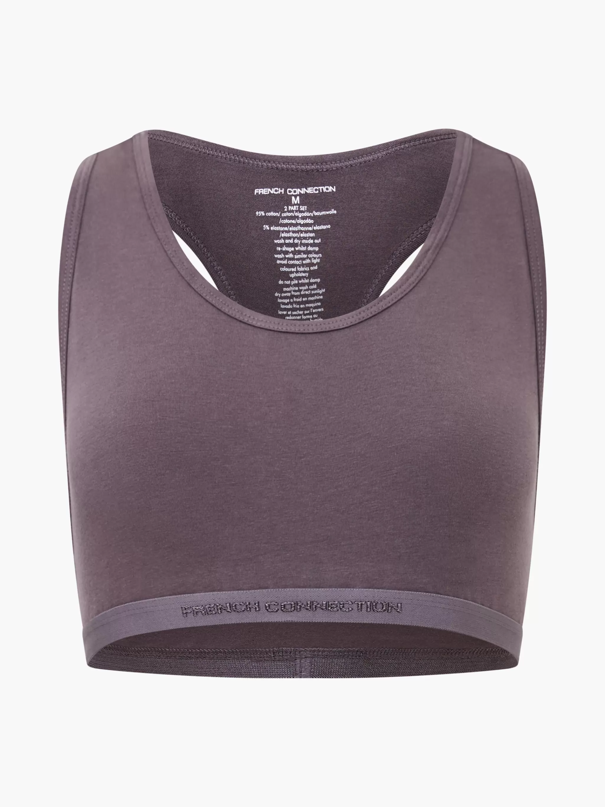 French Connection Underwear & Socks^Fc 2 Pack Crop Top Tonal
