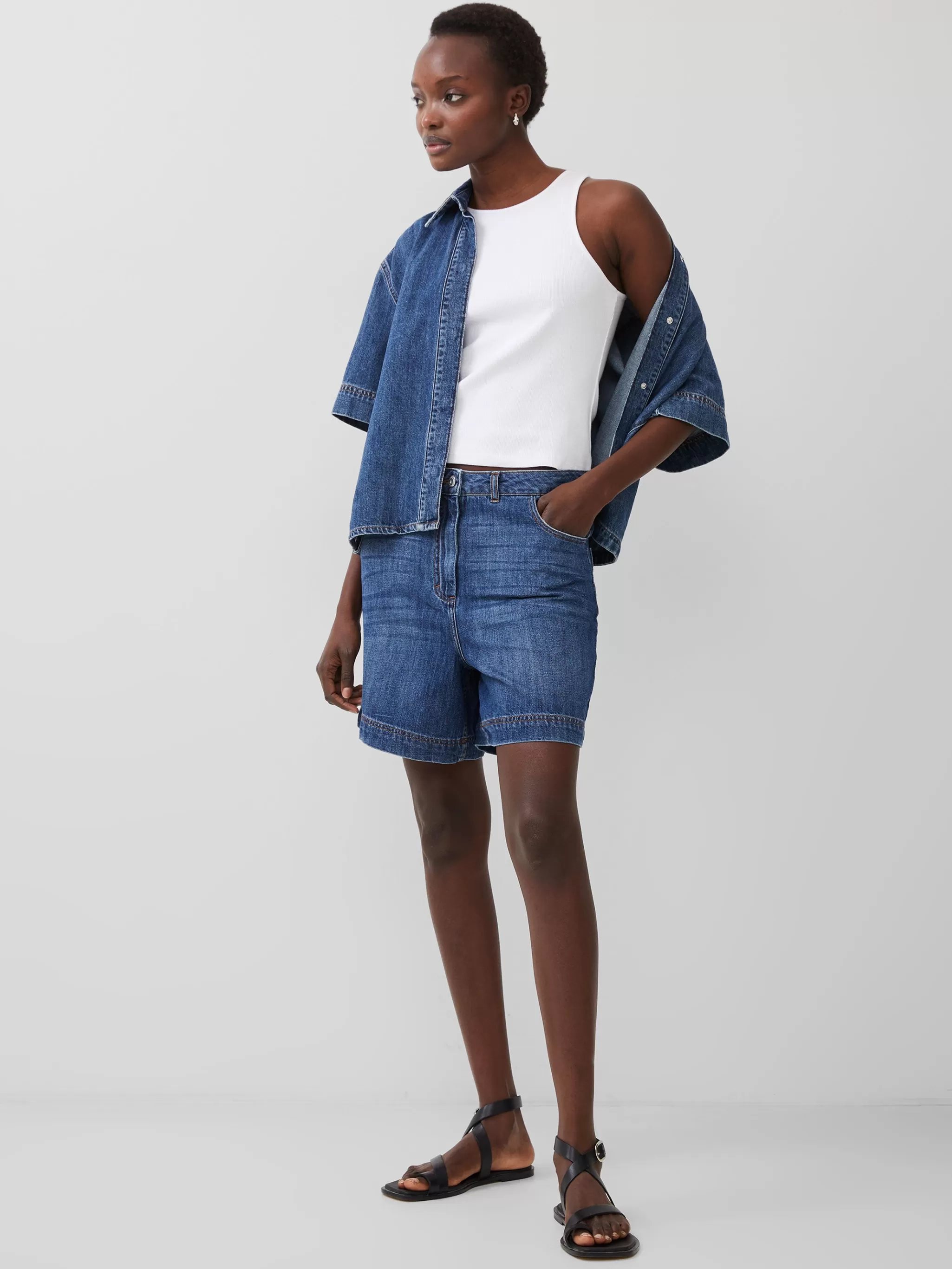 French Connection Skirts & Shorts^Finley Denim Shorts