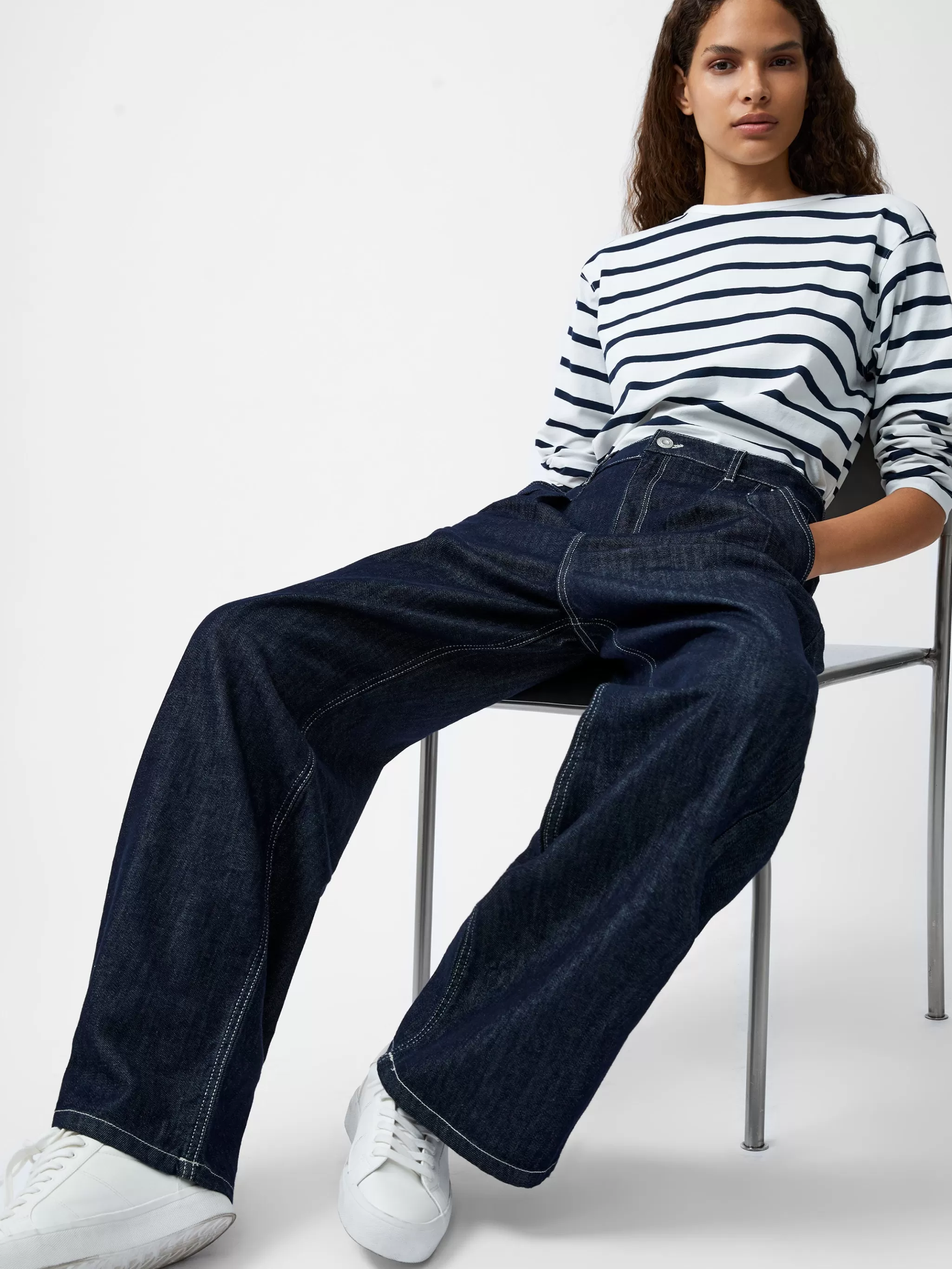 French Connection Trousers | Jeans^Finley Denim Wide Leg Jeans 32 Inch