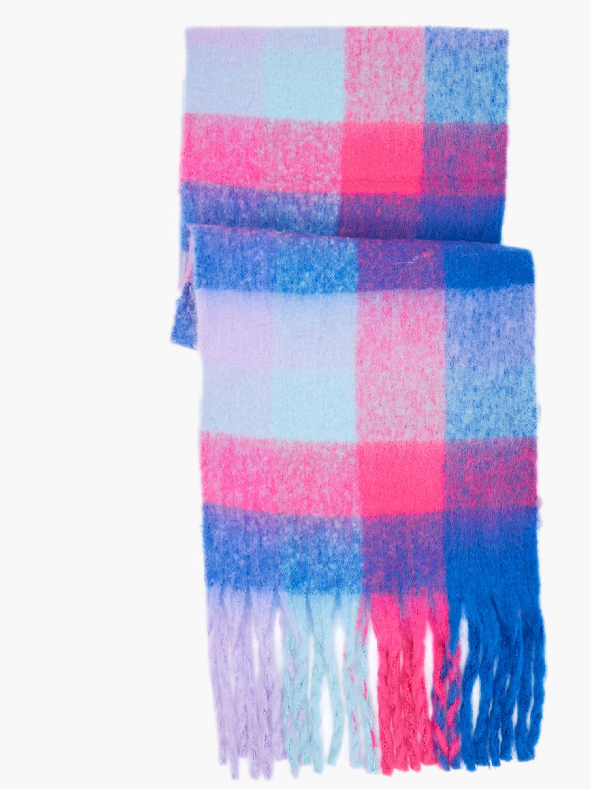 French Connection Scarves^Fluffy Check Scarf