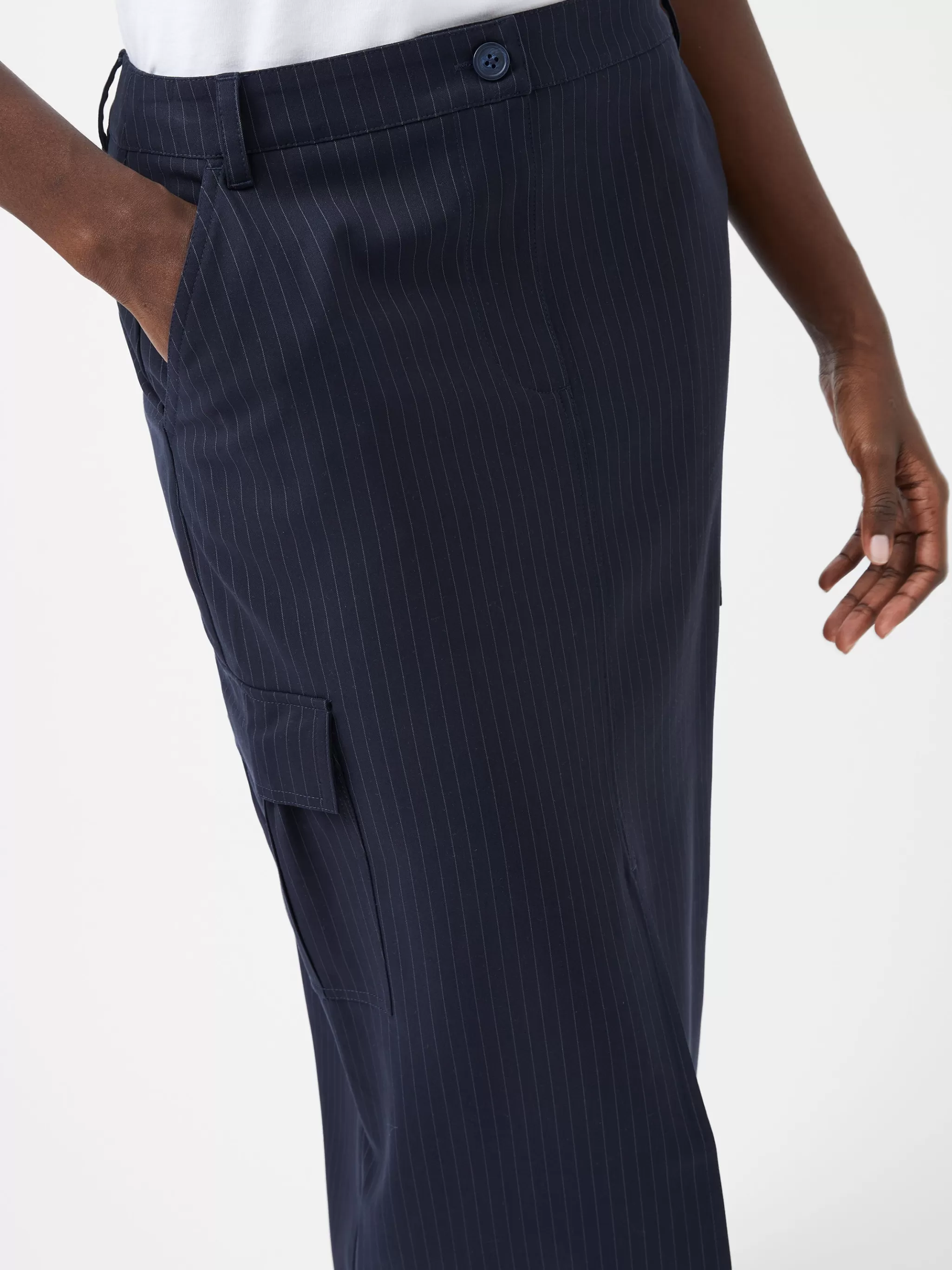Women French Connection Skirts & Shorts | Co-Ords^Hailey Pinstripe Cargo Skirt