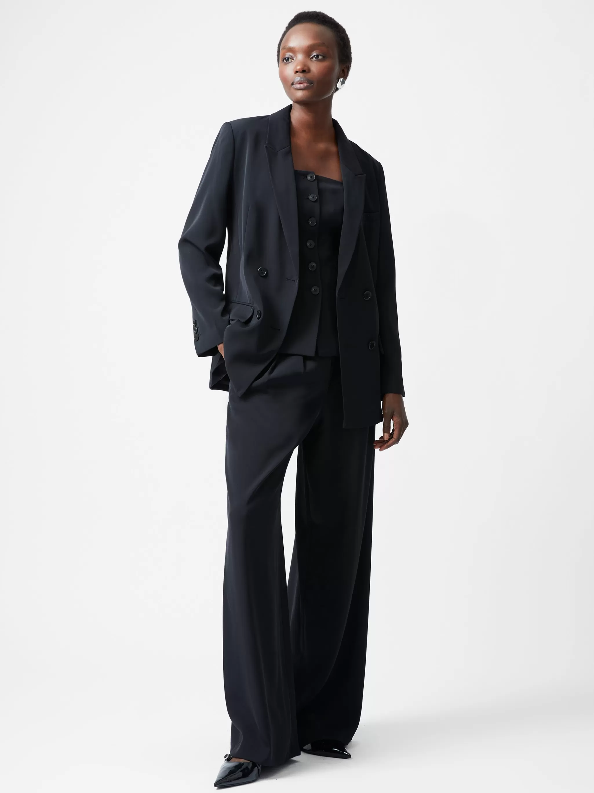 Women French Connection Coats & Jackets | Co-Ords^Harrie Suiting Double Breasted Blazer