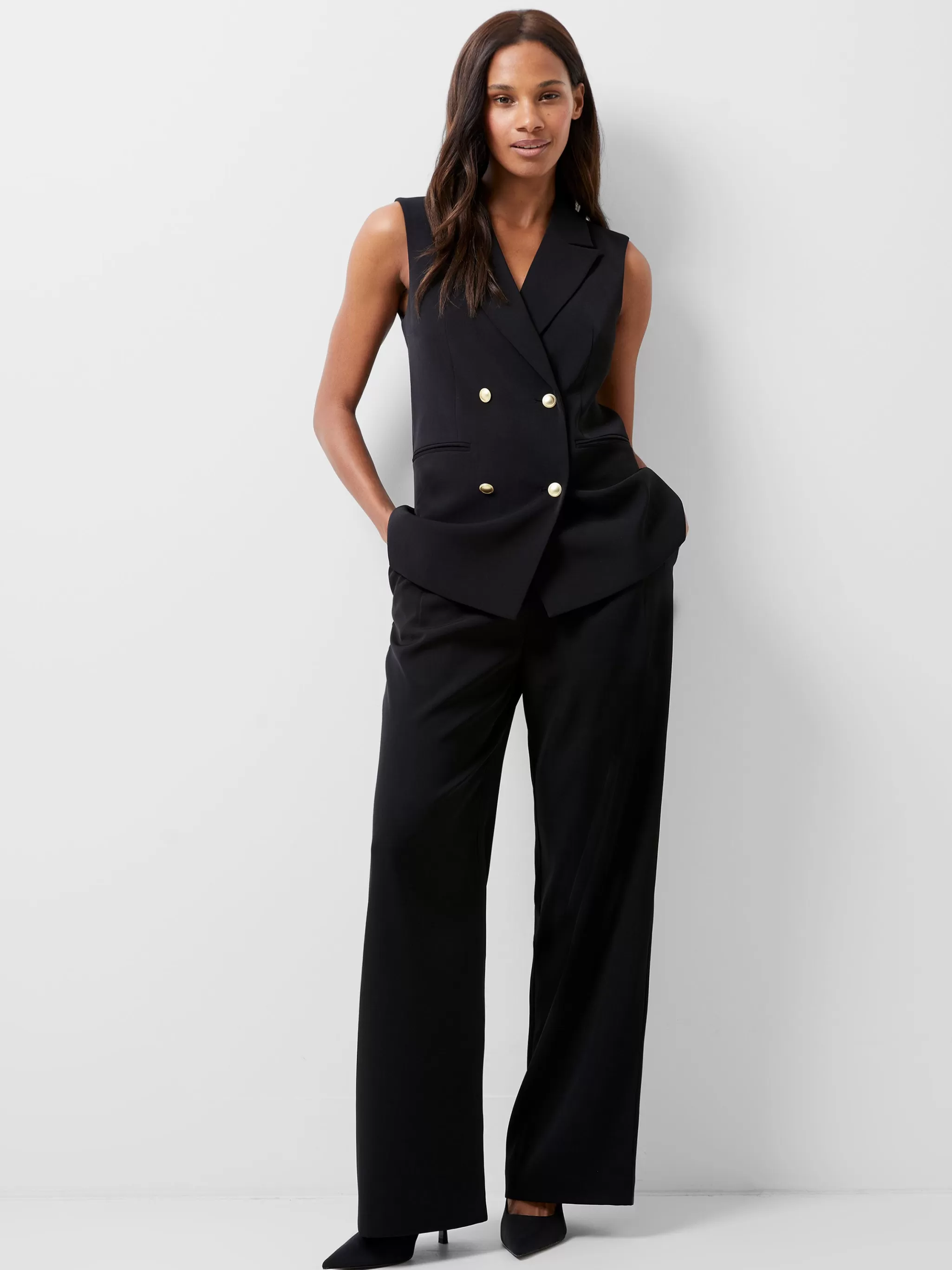 Women French Connection Co-Ords | Suits^Harrie Tailored Double Breasted Waistcoat