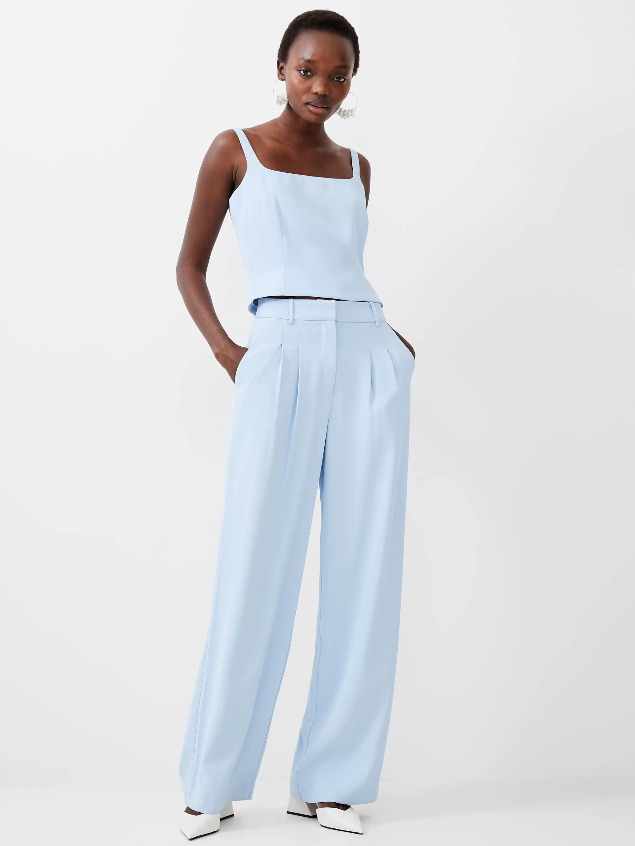 Women French Connection Co-Ords | Suits^Harrie Tailored Square Neck Top