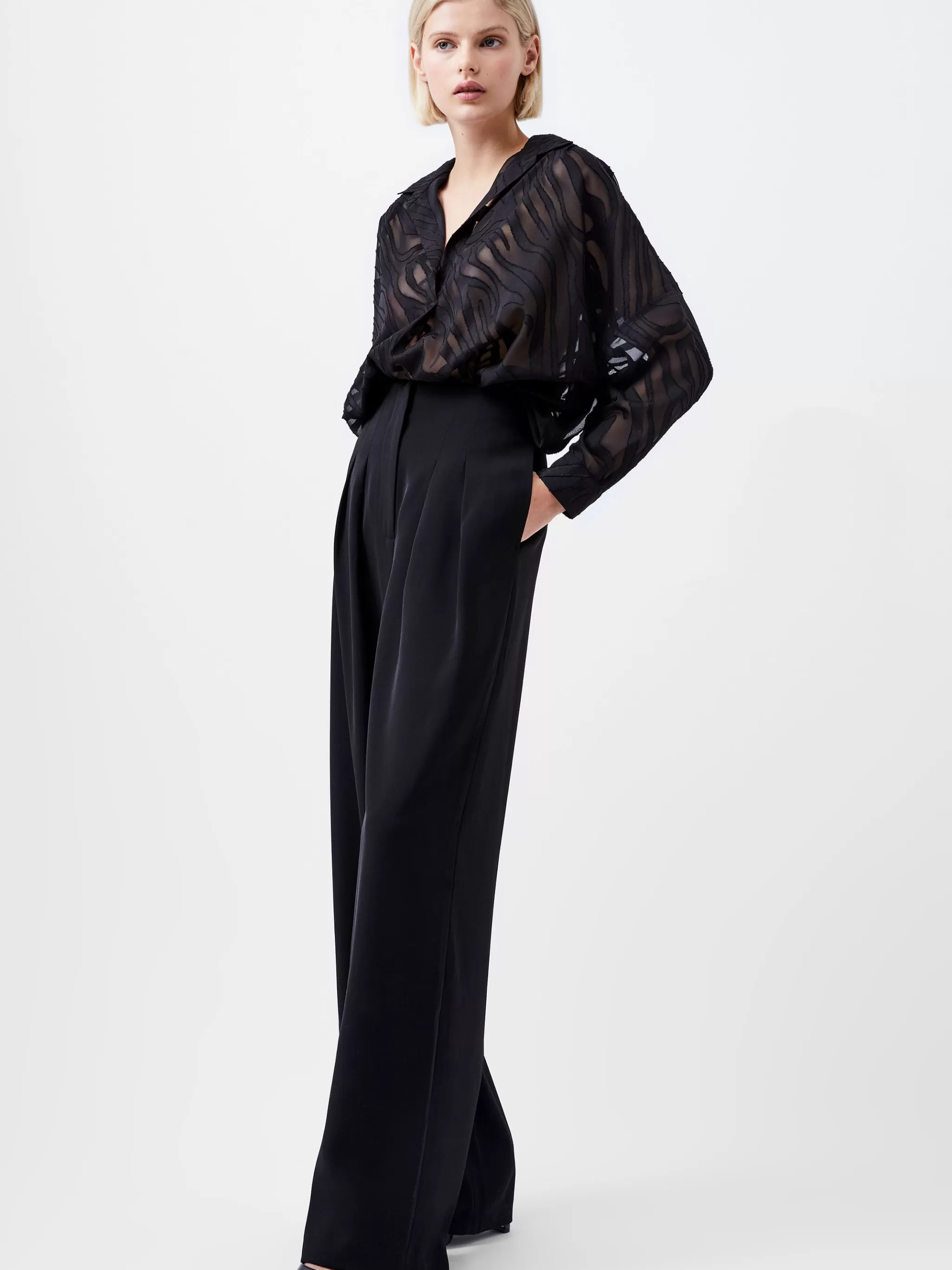 Women French Connection Trousers | Co-Ords^Harrie Tailored Wide Leg Trousers