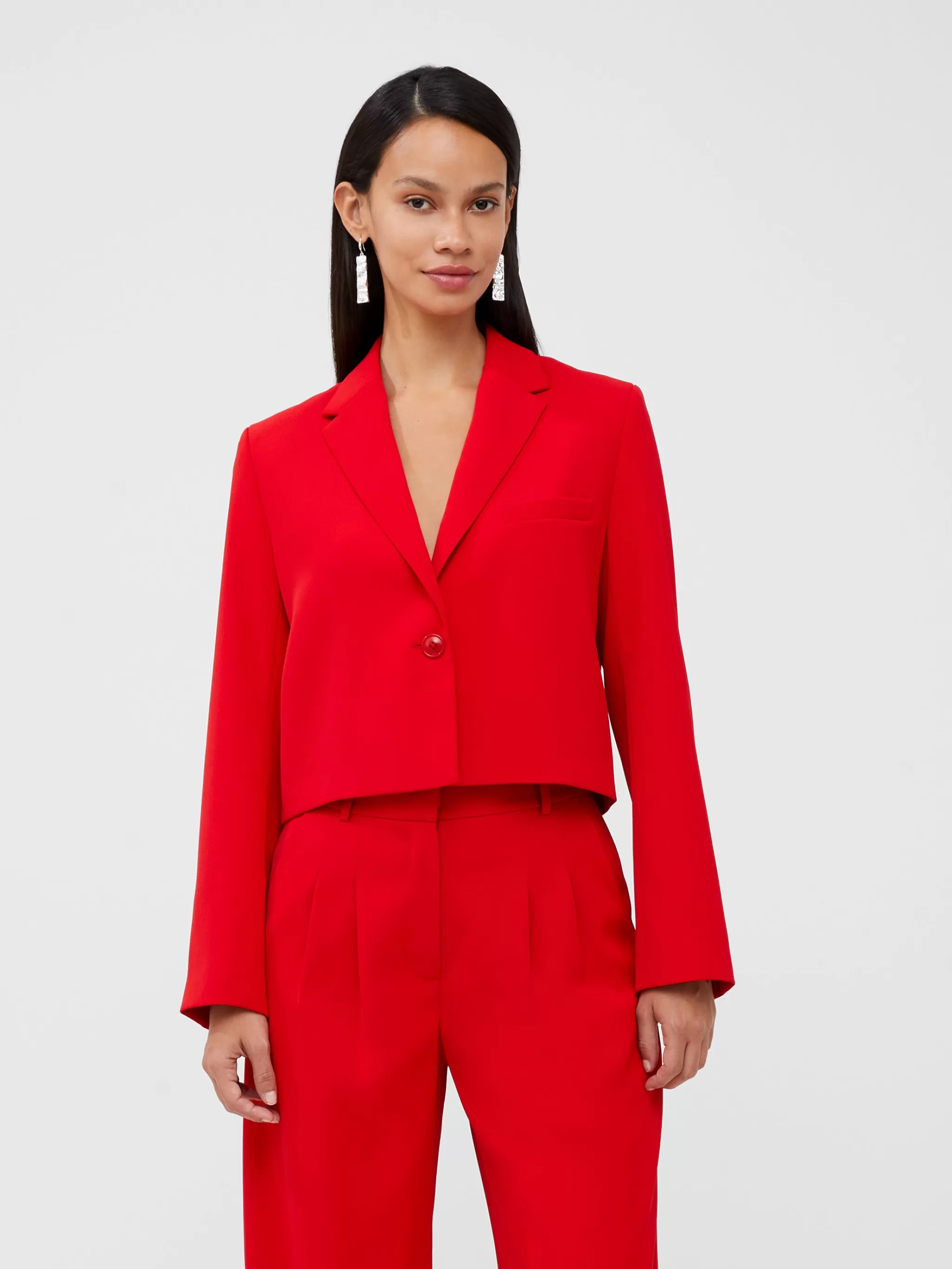 Women French Connection Suits | Women'S Suits^Harry Suiting Cropped Blazer