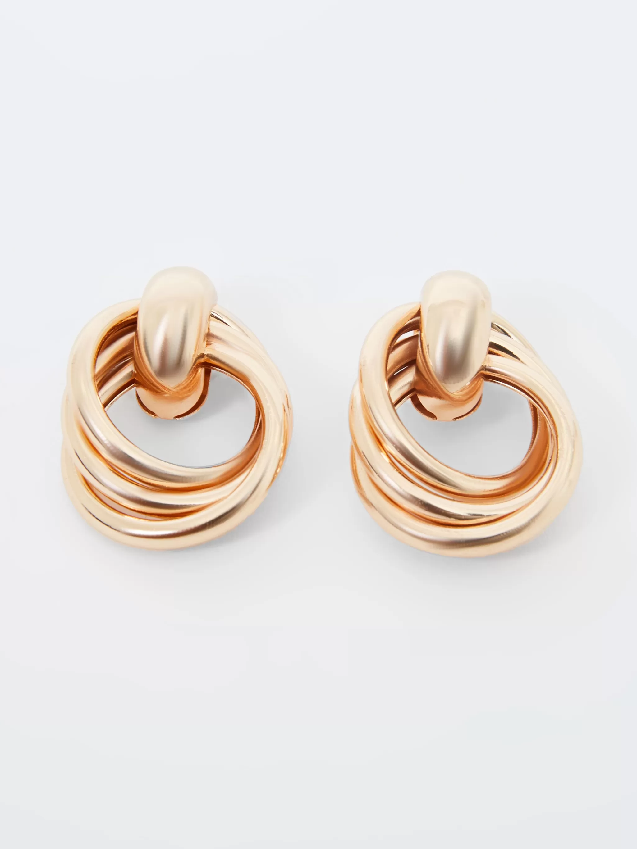 Women French Connection Jewellery | Jewellery^Interlocking Metal Knot Earrings