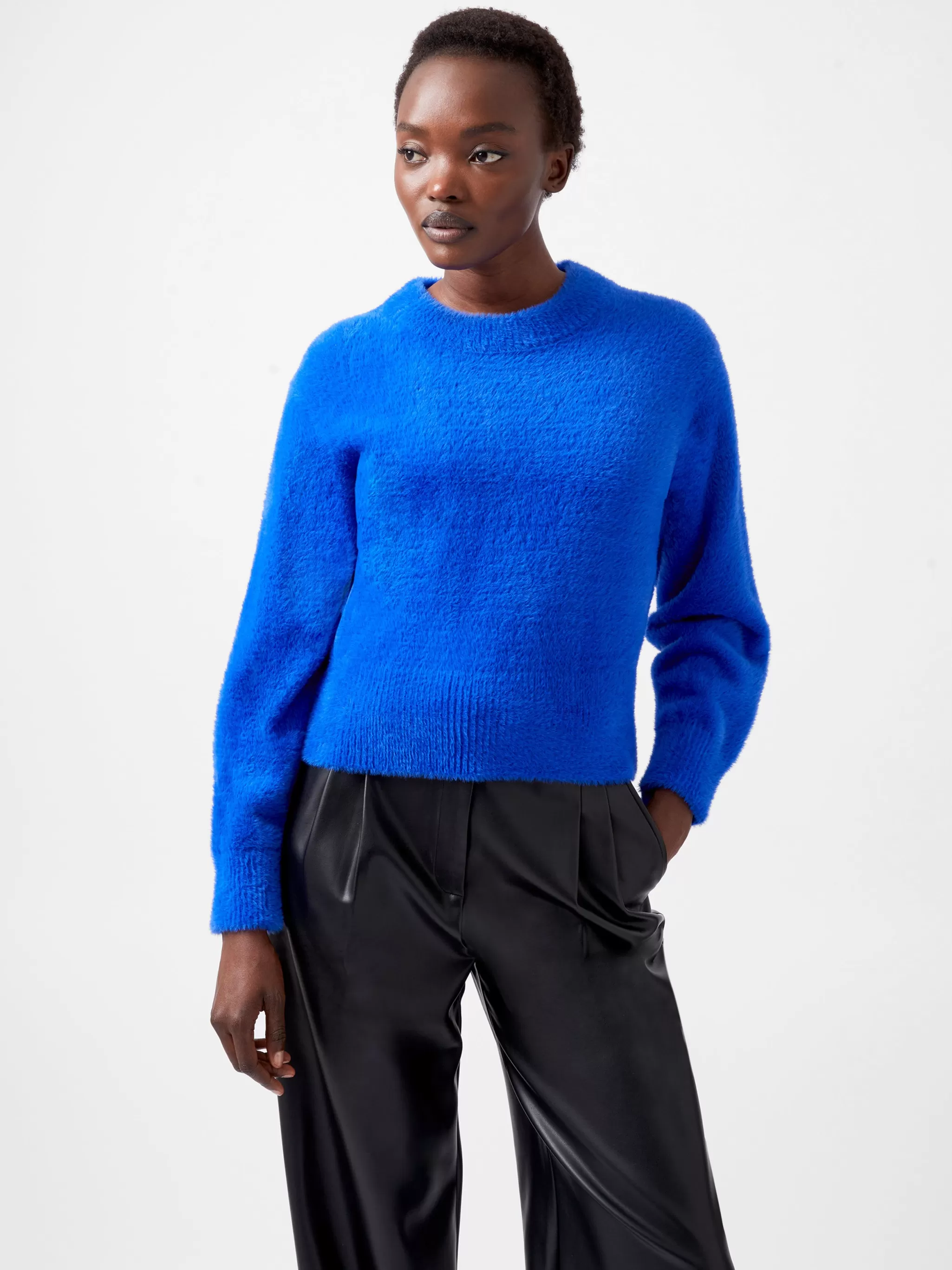 French Connection Jumpers & Cardigans^Jacelin Fluffy Crew Neck Jumper