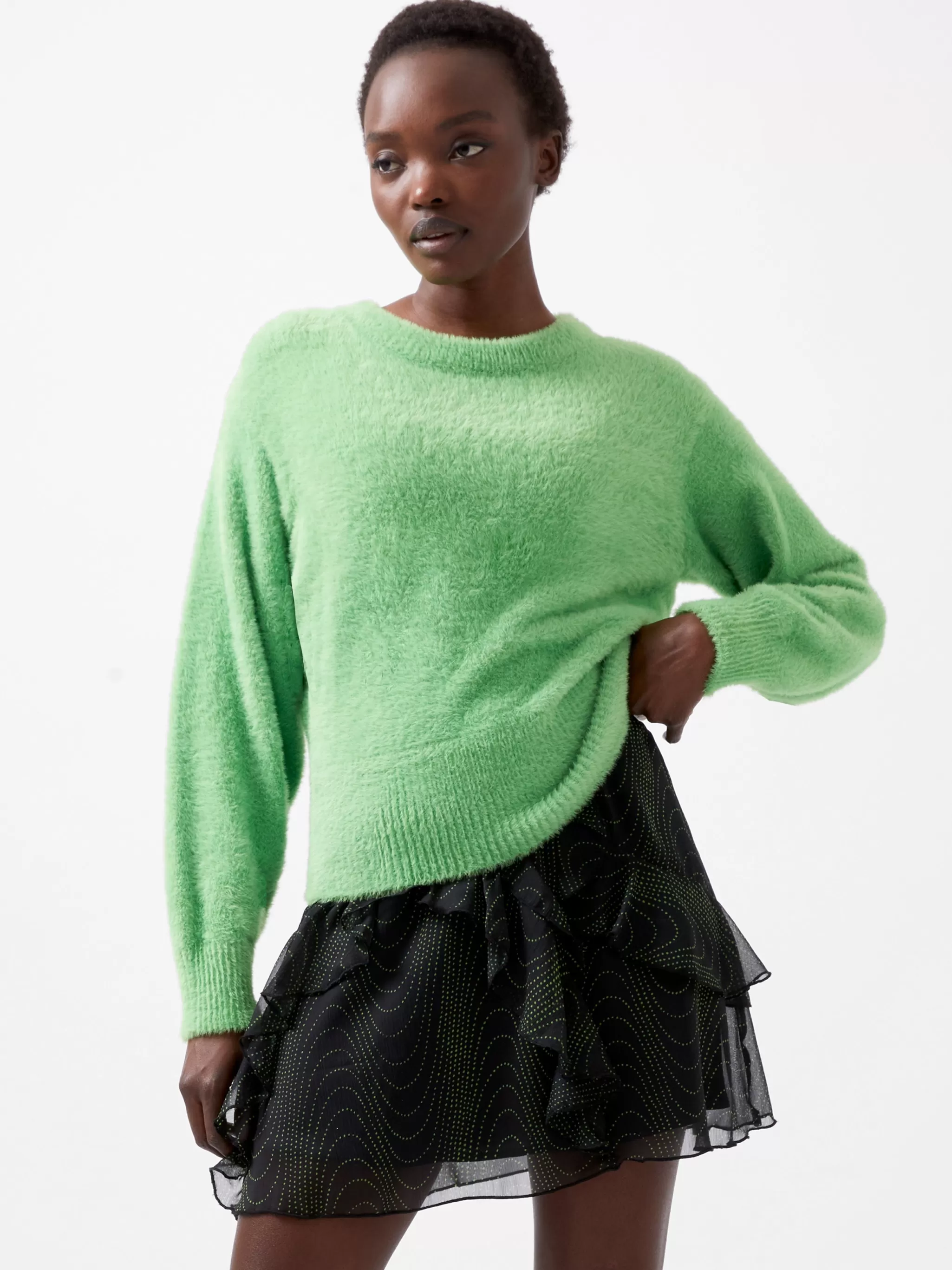 French Connection Jumpers & Cardigans^Jacelin Fluffy Crew Neck Jumper