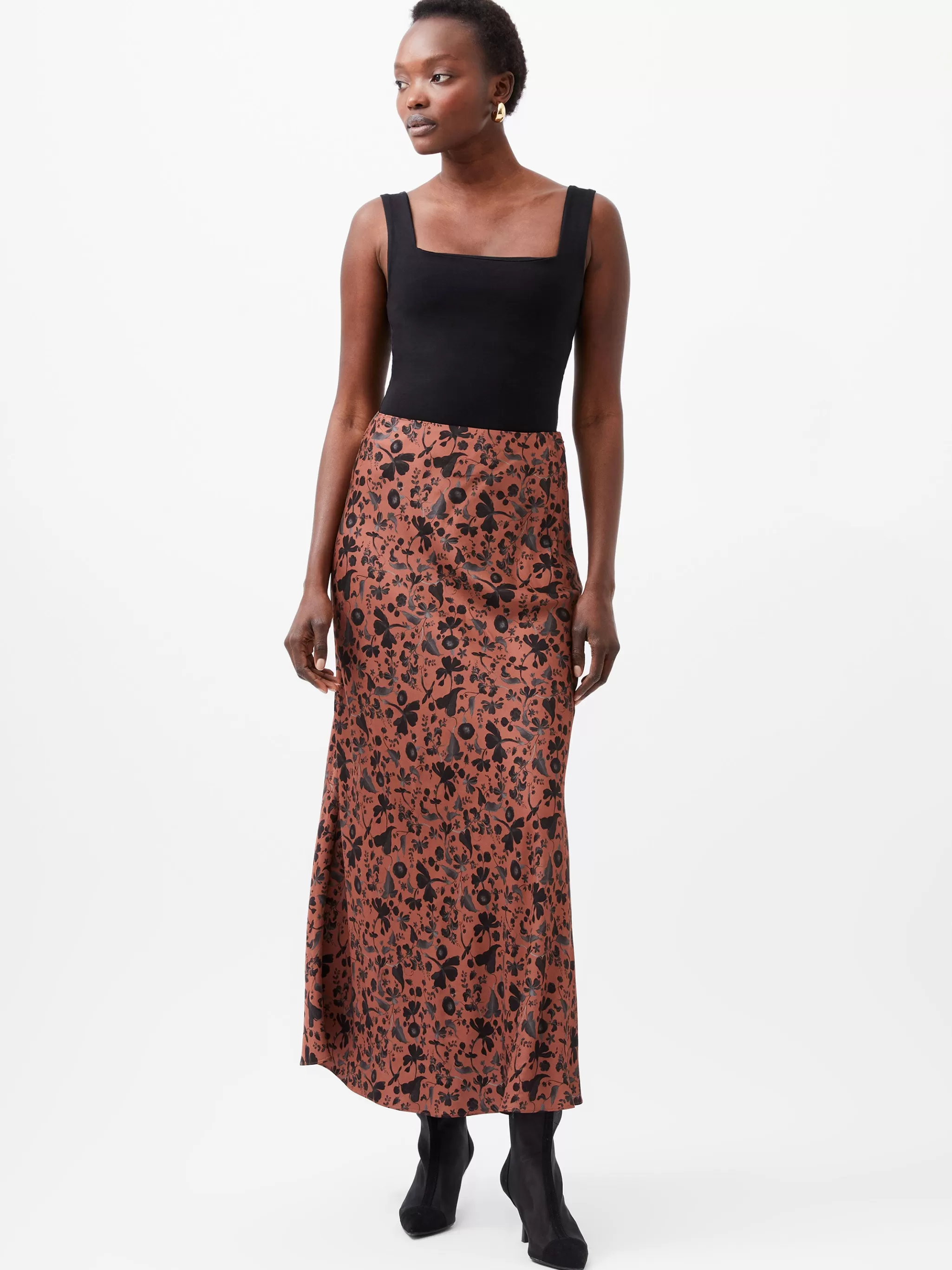 French Connection Skirts & Shorts | Skirts^Jeannie Ennis Eco Satin Maxi Skirt