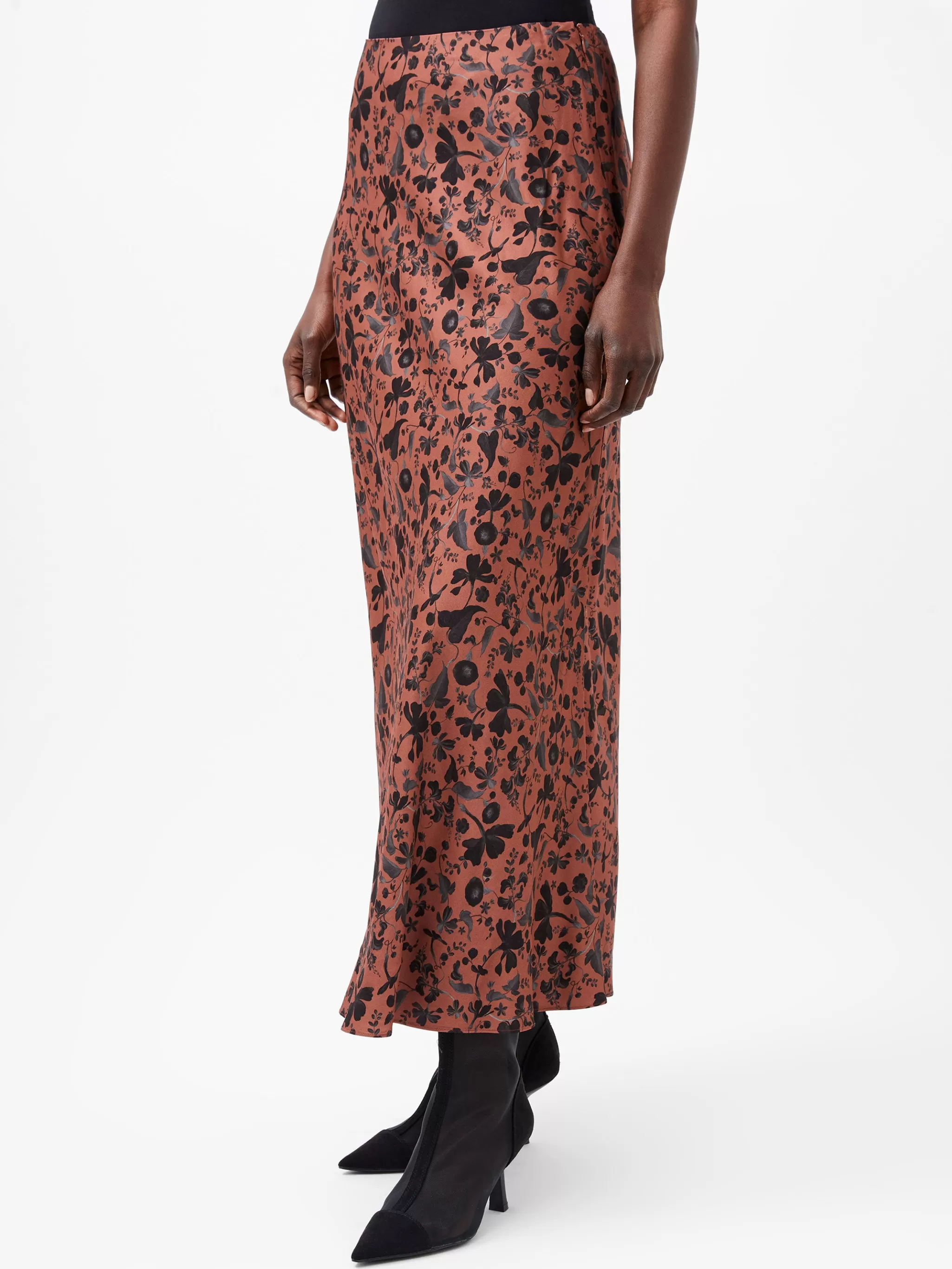 French Connection Skirts & Shorts | Skirts^Jeannie Ennis Eco Satin Maxi Skirt