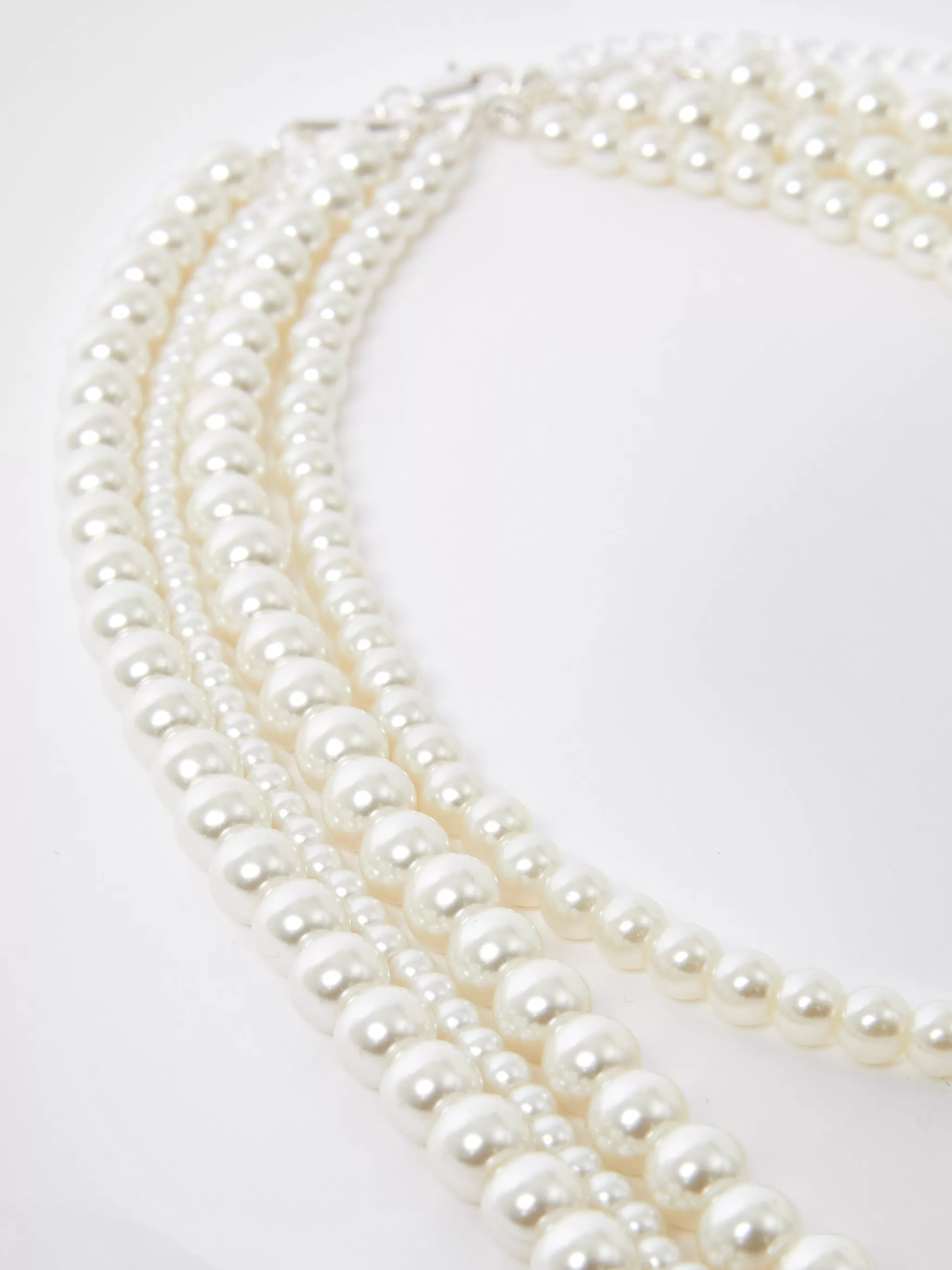 Women French Connection Jewellery | Jewellery^Layered Faux Pearl Necklace