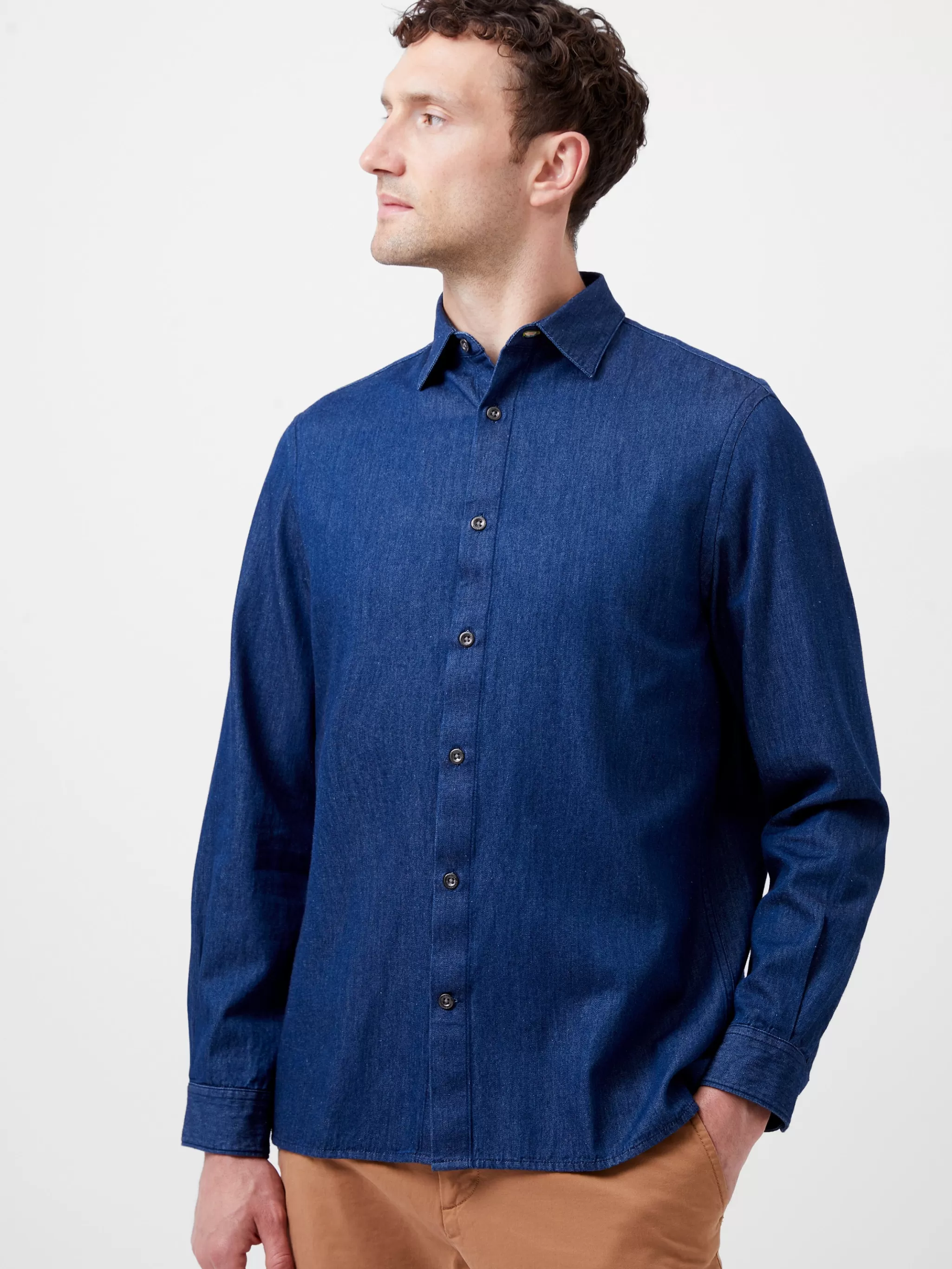 French Connection Shirts^Long Sleeve Denim Shirt