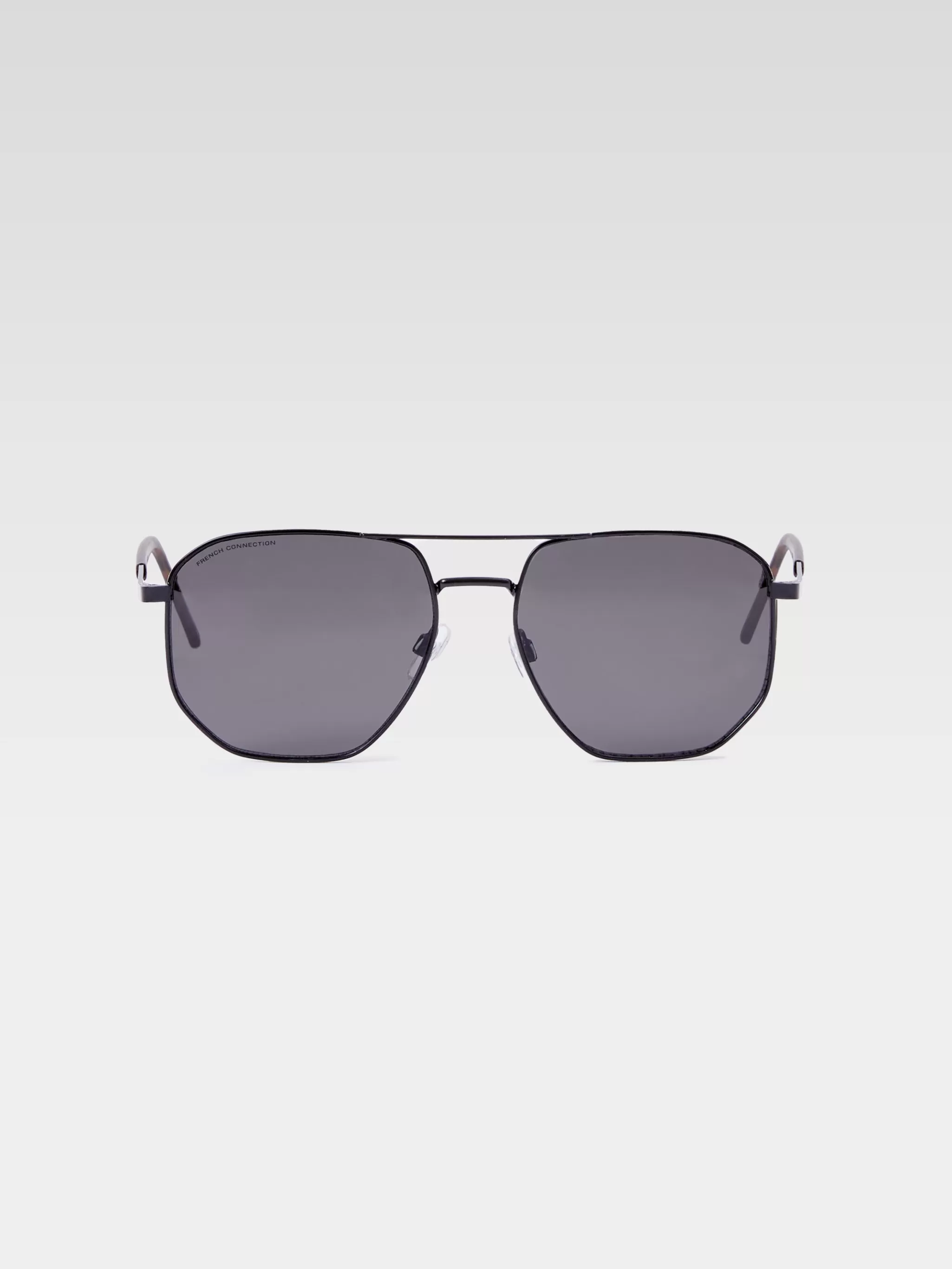 French Connection Sunglasses^Metal D-Frame Sunglasses