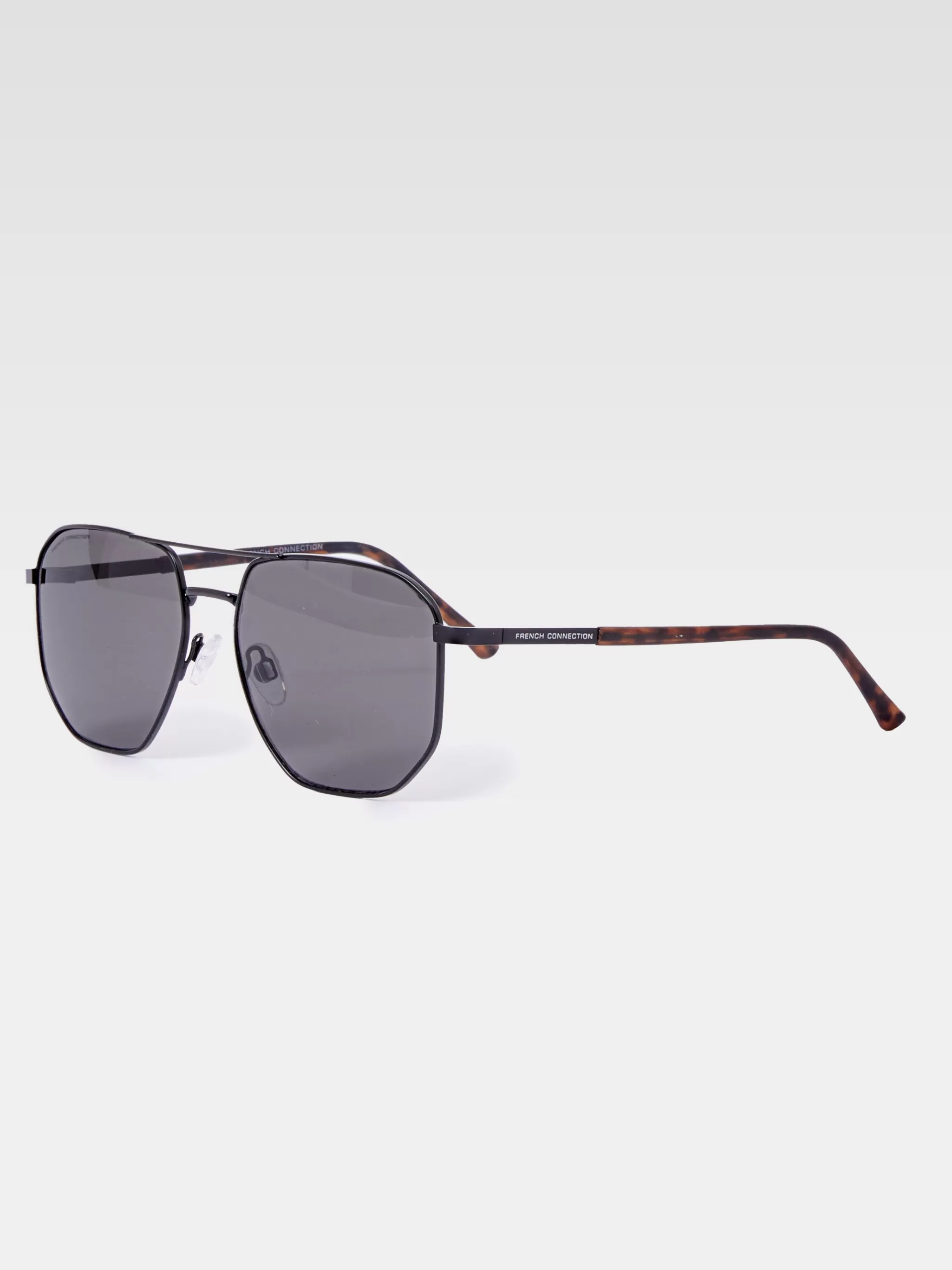 French Connection Sunglasses^Metal D-Frame Sunglasses