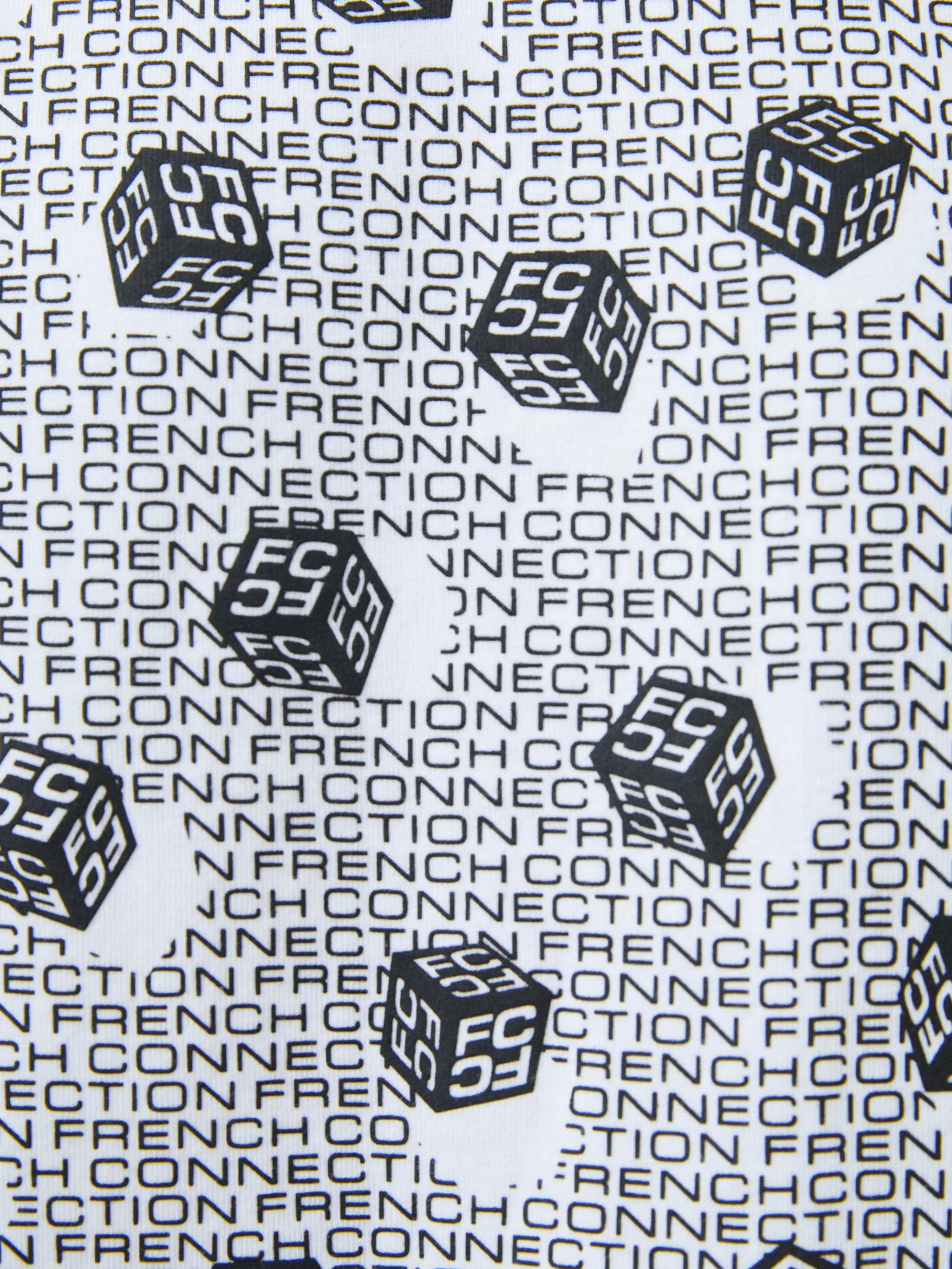 French Connection T-Shirts & Polo Shirts^Mini Dice Organic Graphic T-Shirt