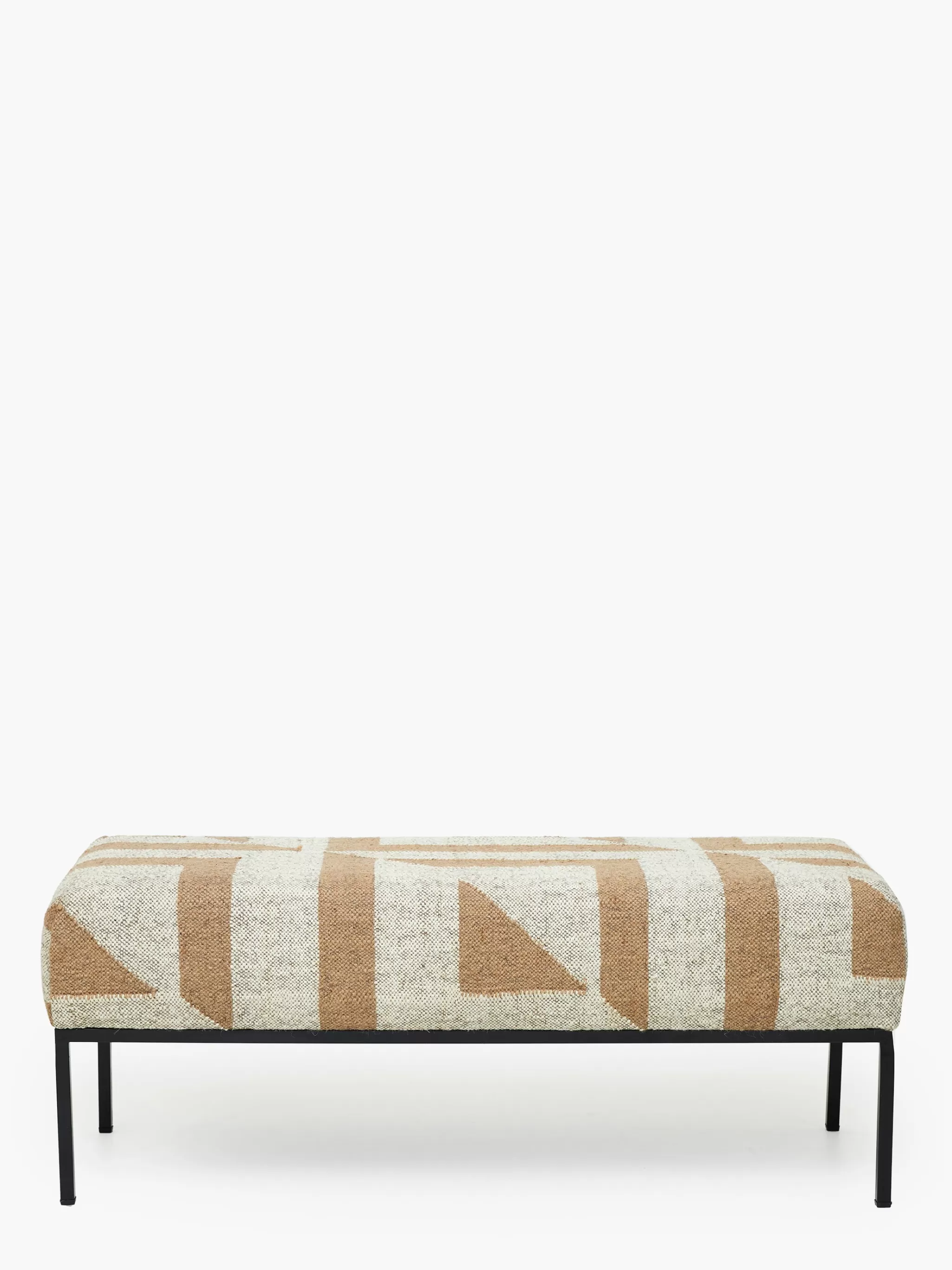 French Connection Furniture^Mocha Sundial Ottoman Bench