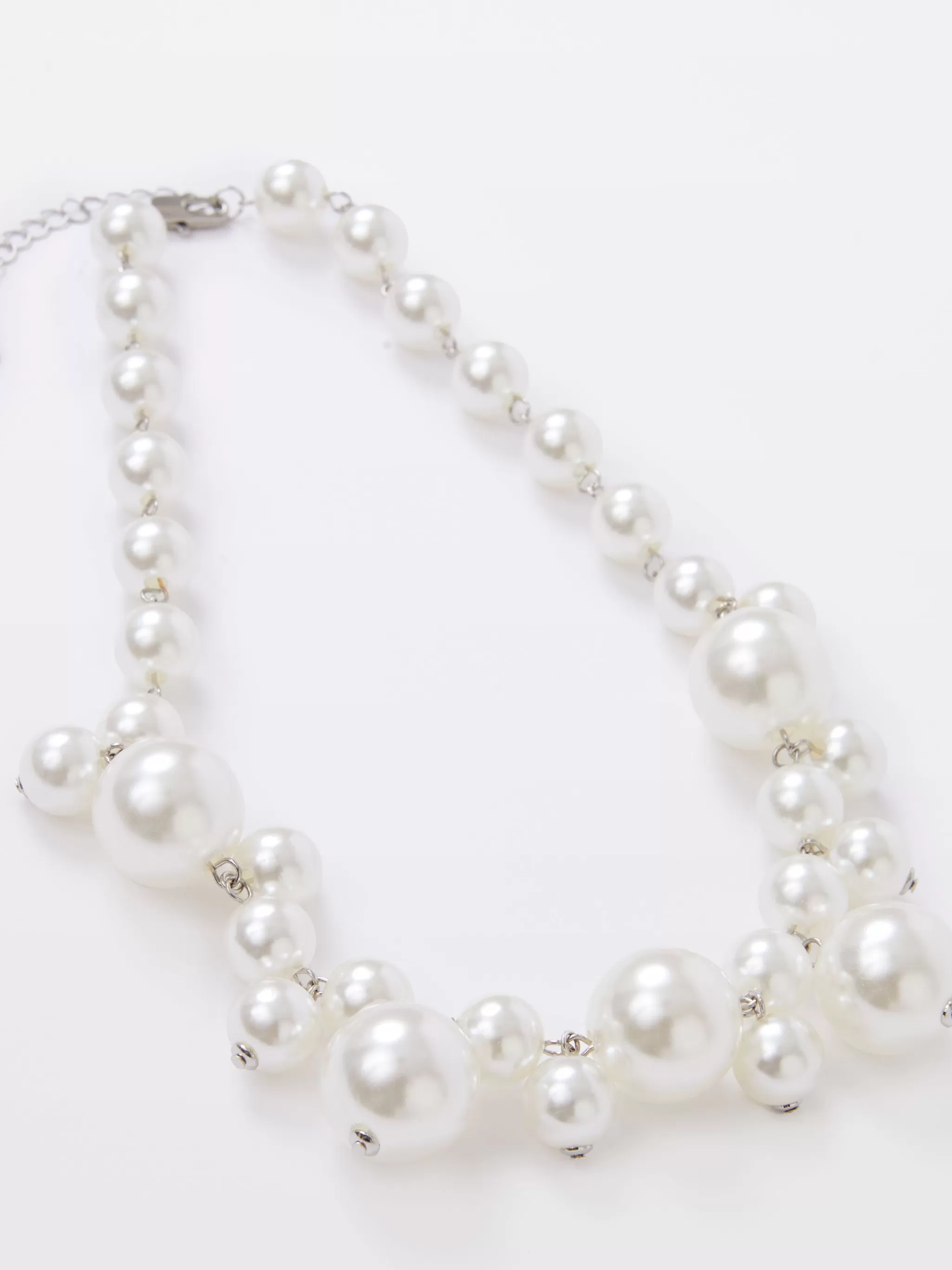 Women French Connection Jewellery | Jewellery^Multi Faux Pearls Cluster Necklace