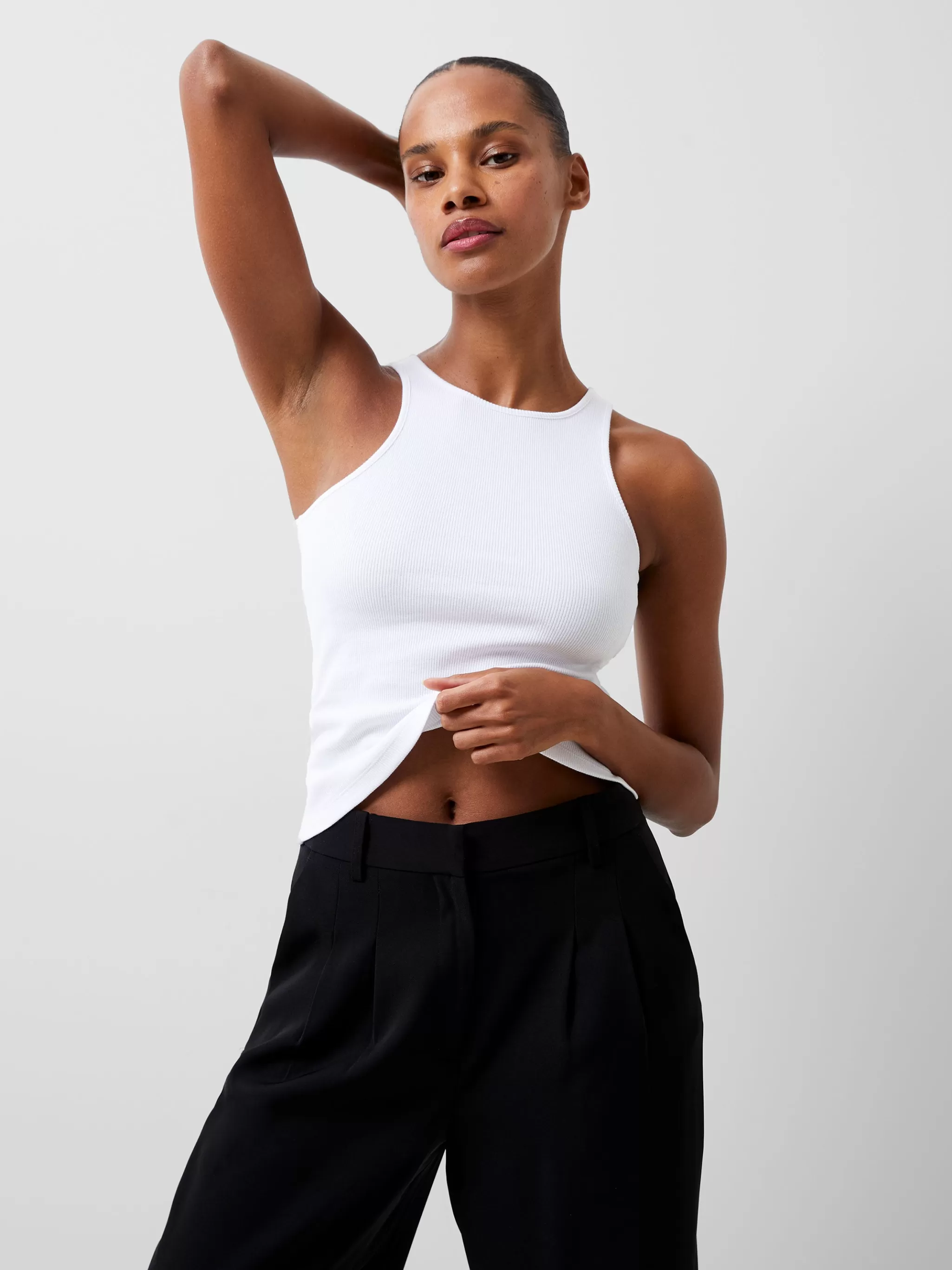 French Connection Tops^Rassia Sheryle Ribbed Tank Top