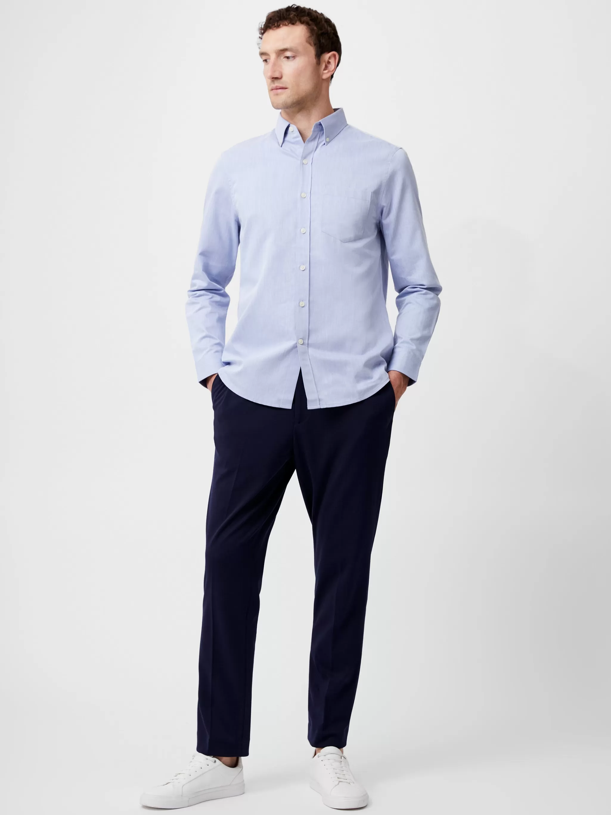 French Connection Shirts^Regular Fit Button Down Oxford Shirt