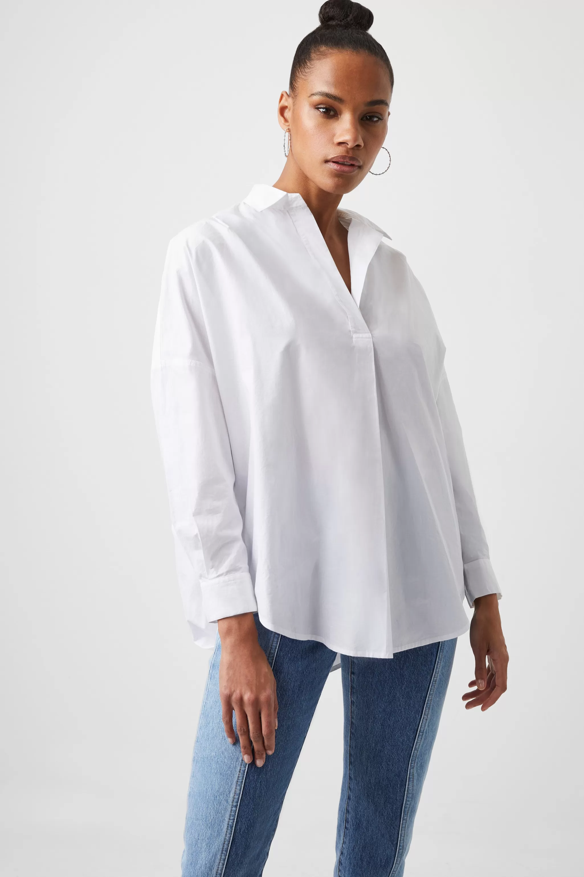 French Connection Shirts^Rhodes Poplin Popover Shirt