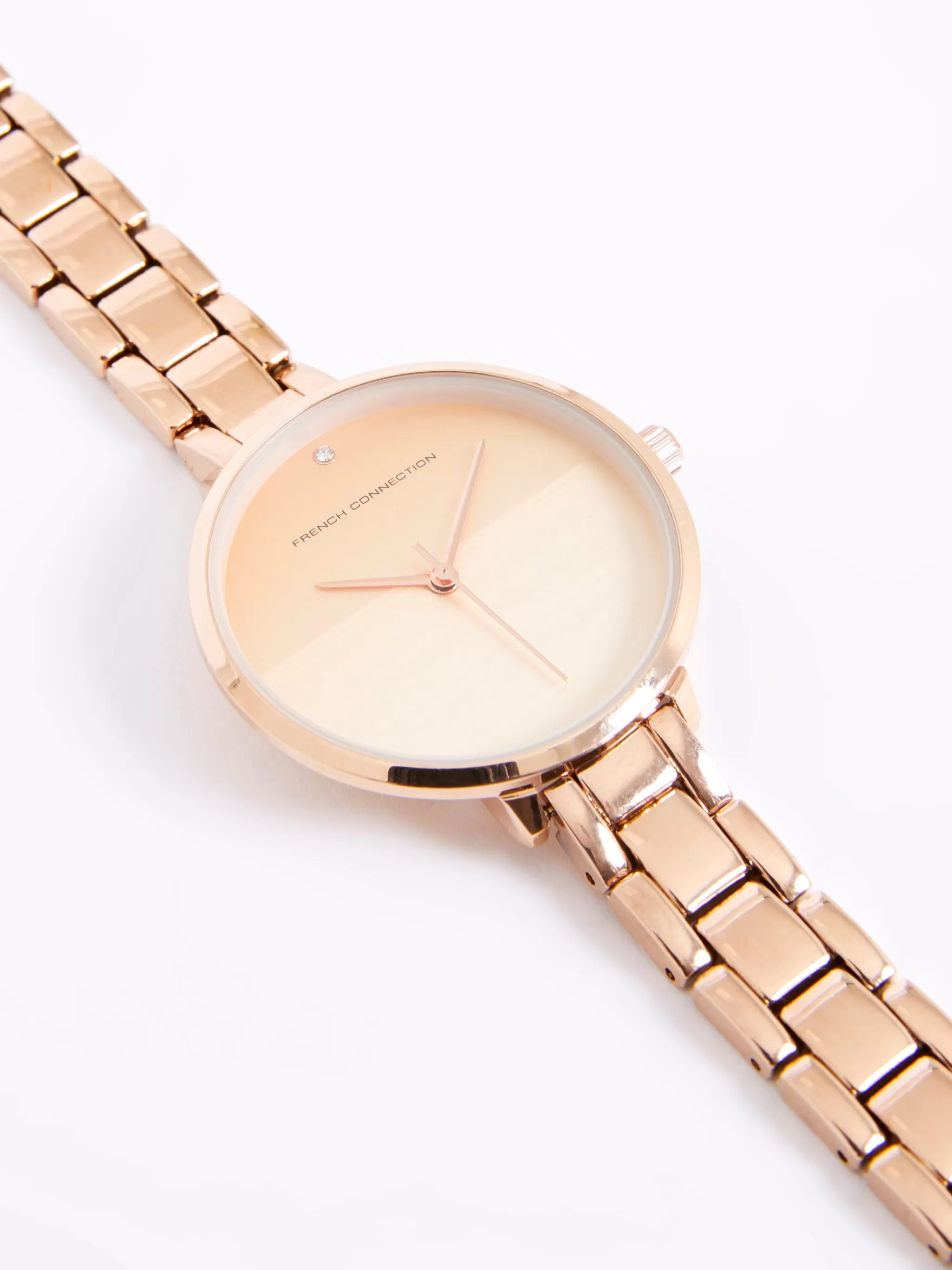 Women French Connection Jewellery | Jewellery^Tone Bracelet Watch with Dial