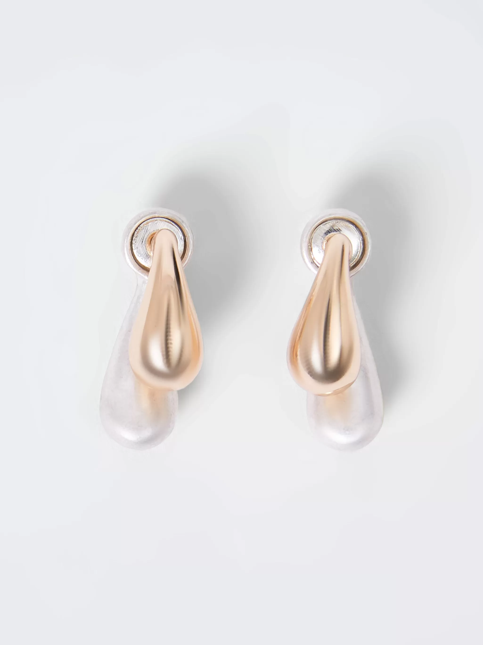 Women French Connection Jewellery | Jewellery^Small Double Two-Tone Teardrop Earrings