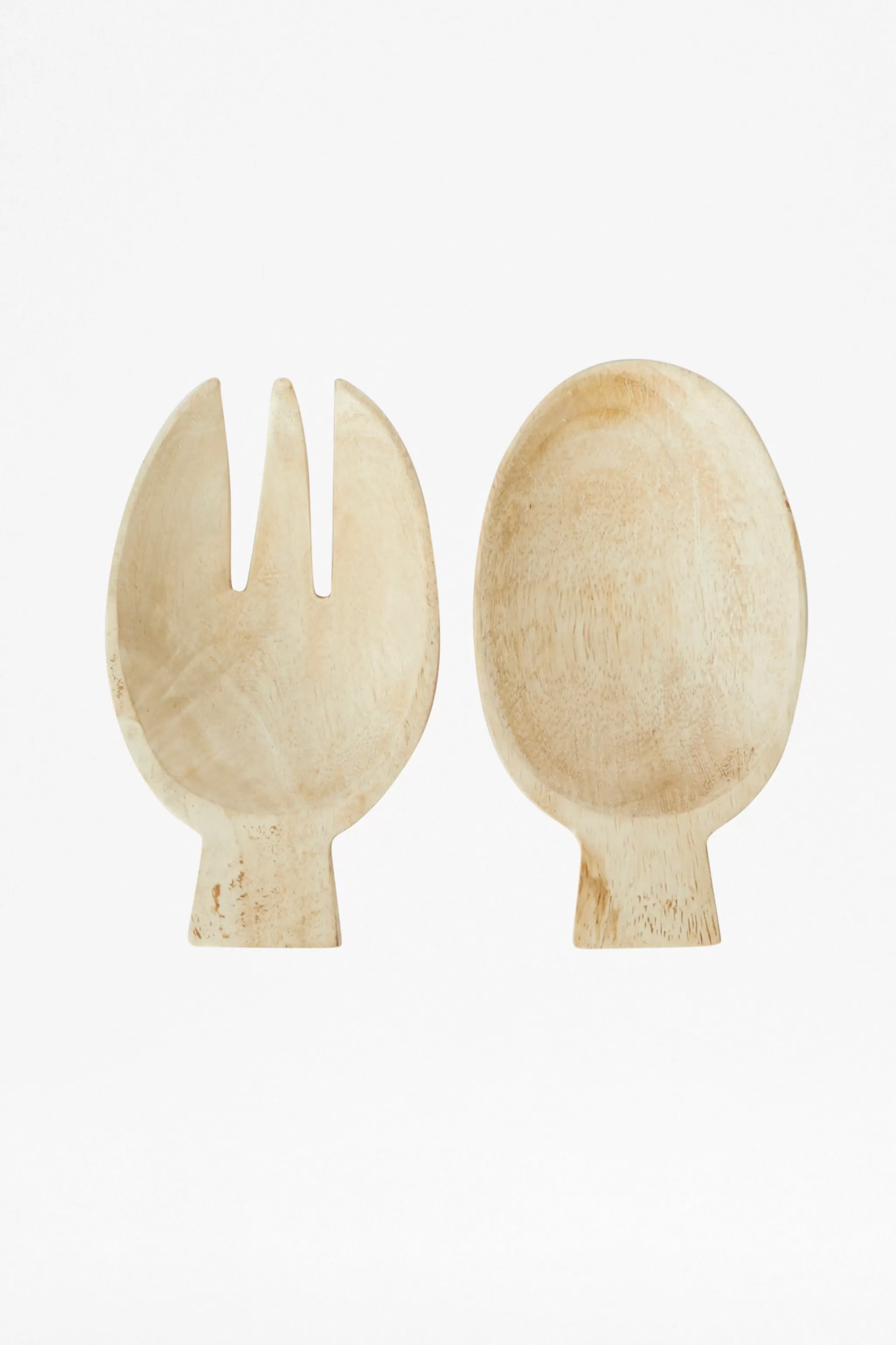 French Connection Home Accessories | Tableware^Sun Bleach Wooden Salad Server