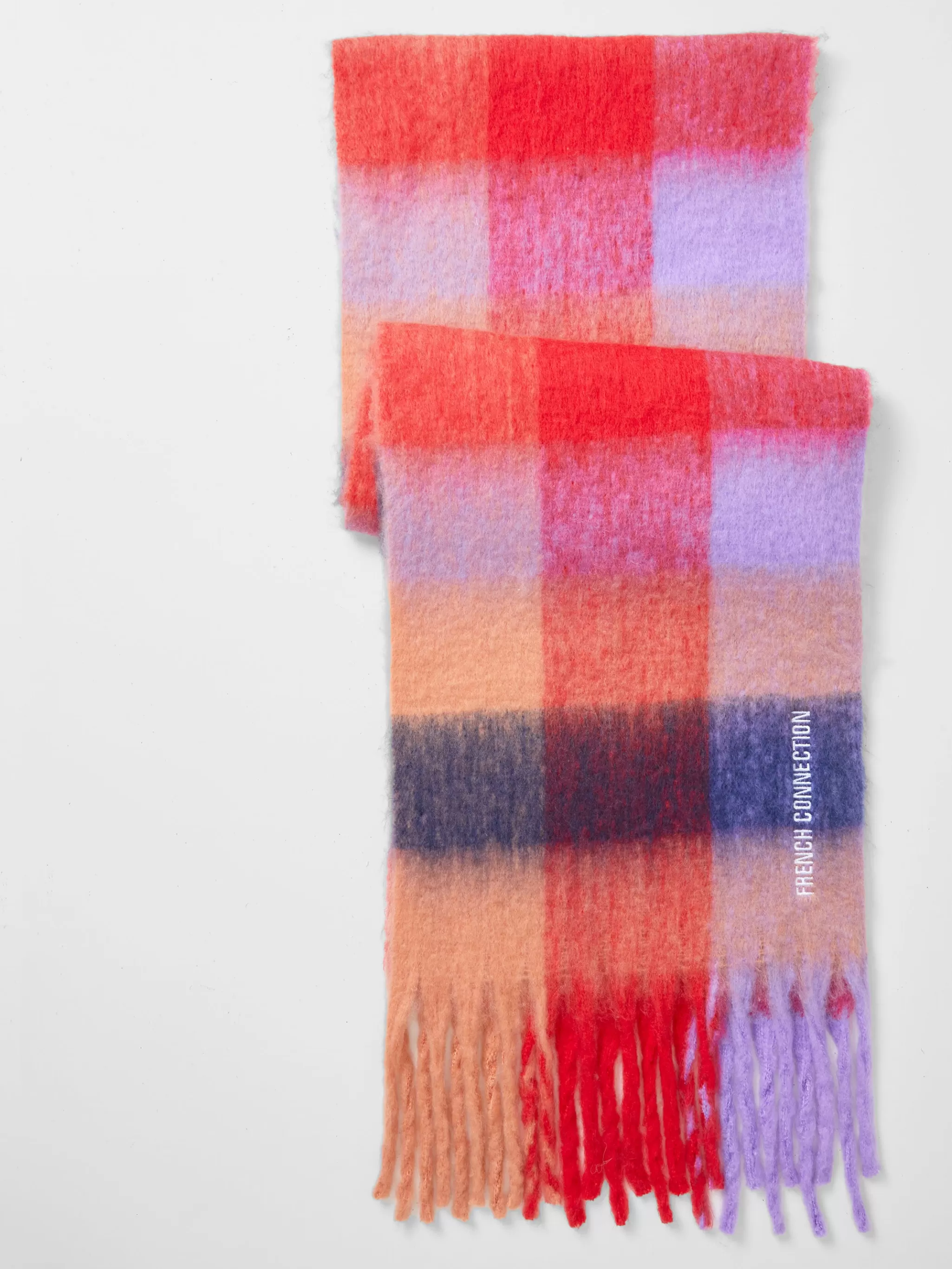 French Connection Scarves^Super Soft Check Scarf