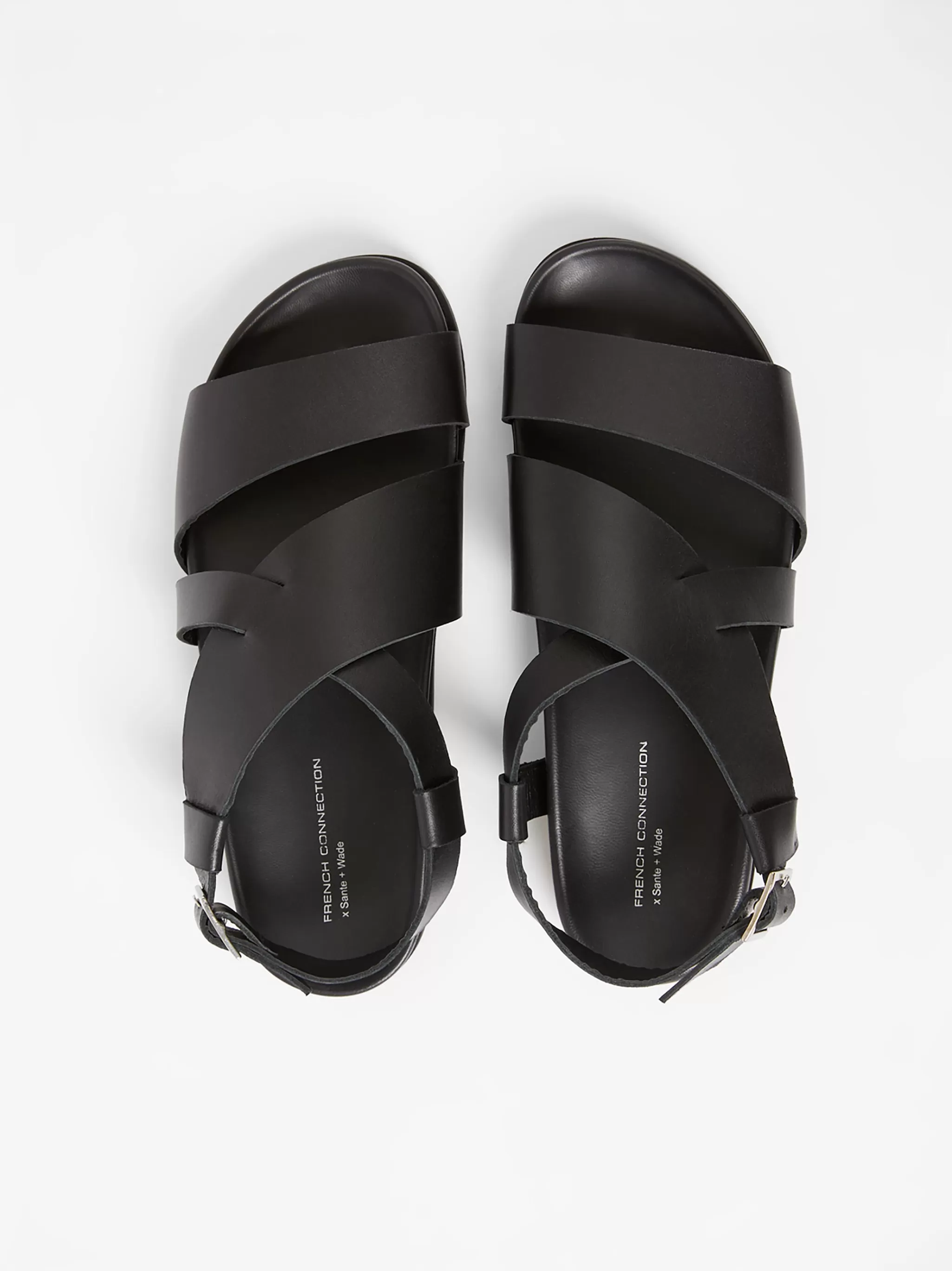 Women French Connection Shoes | Shoes^S+W x Branca Asymmetric Footbed Sandals