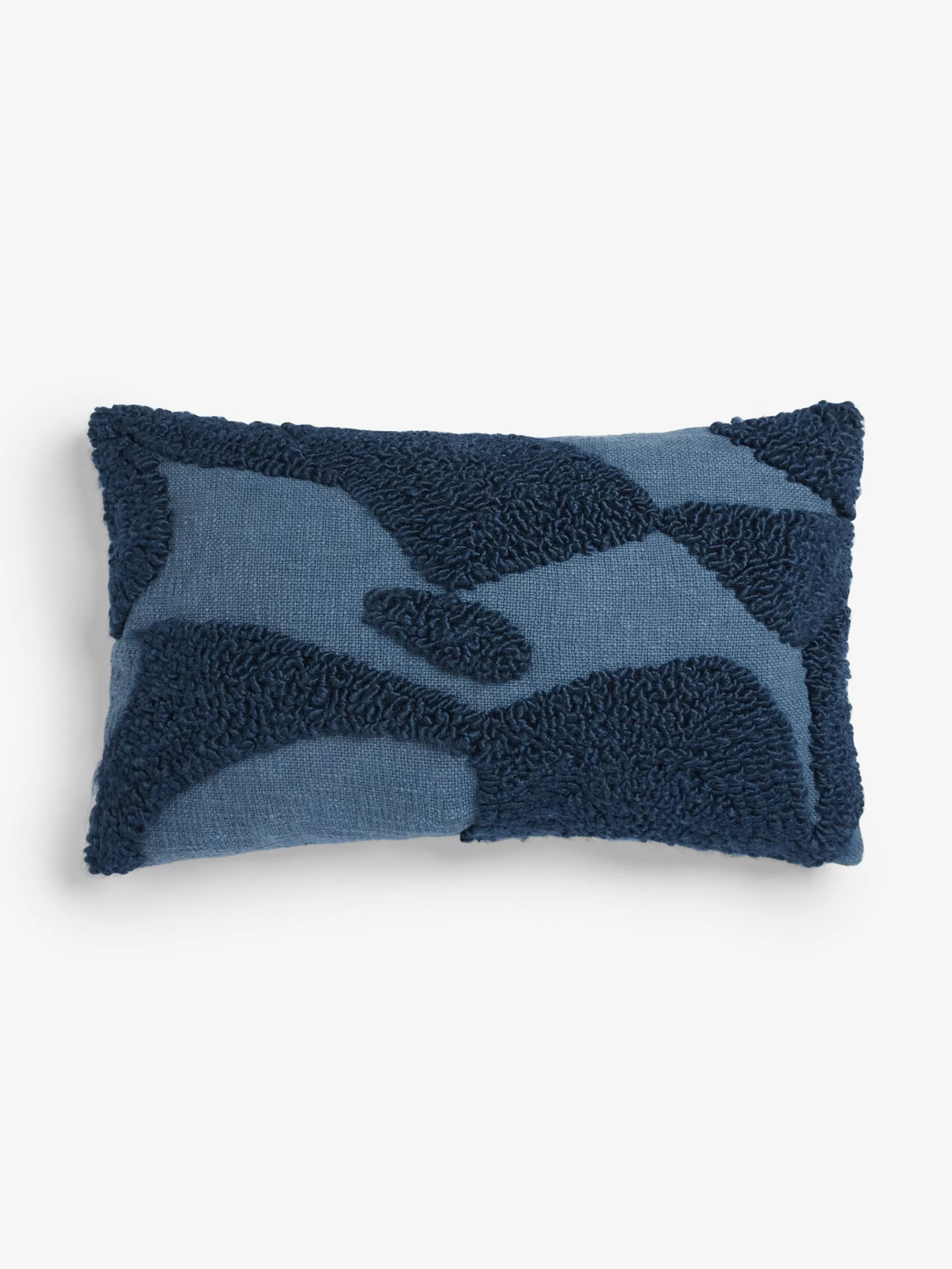 French Connection Cushions^Tangelo Tufted Blue Cushion