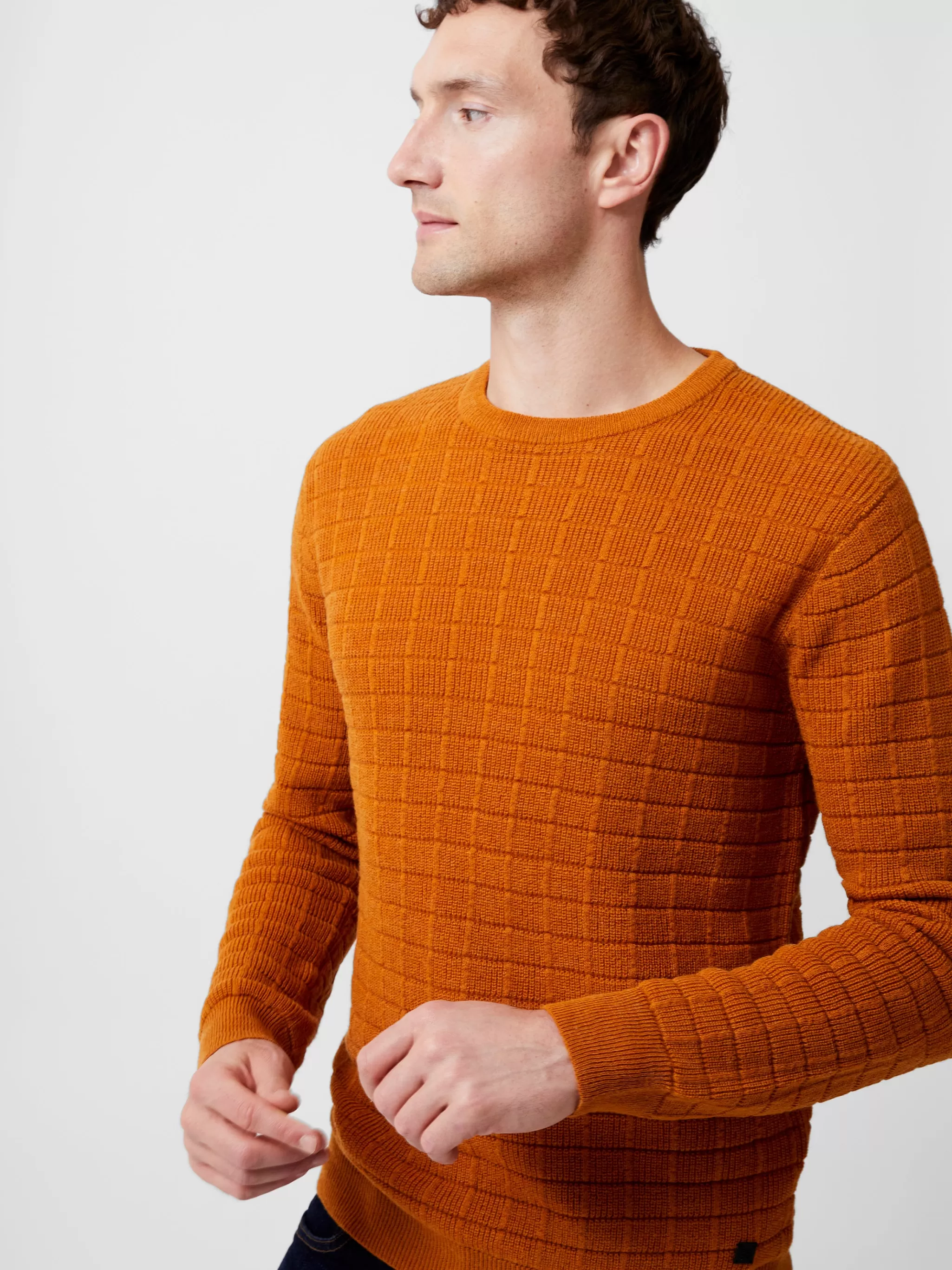 French Connection Knitwear^Textured Crew Neck Jumper